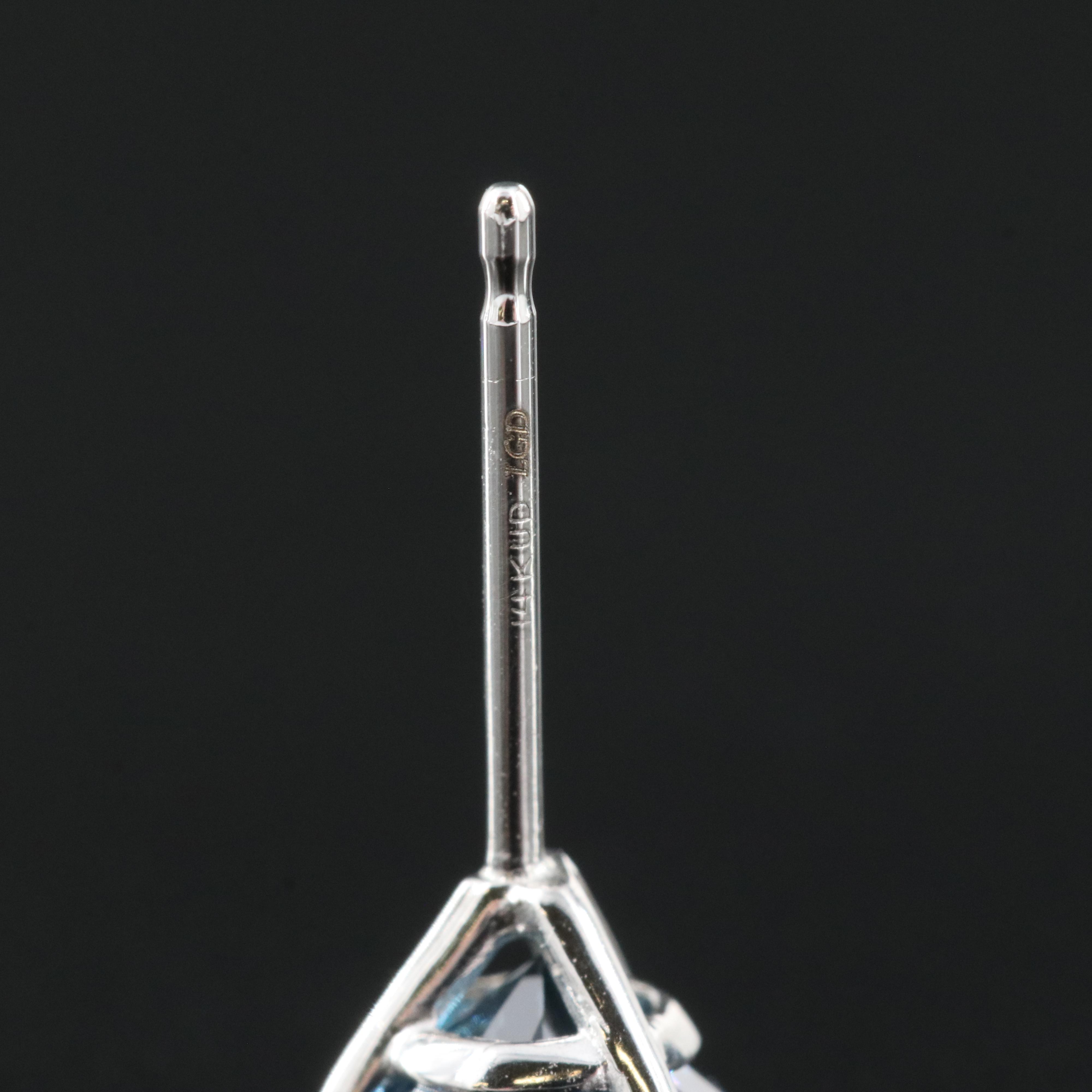 14K 1.04 CTW Lab Grown Diamond Stud Earrings