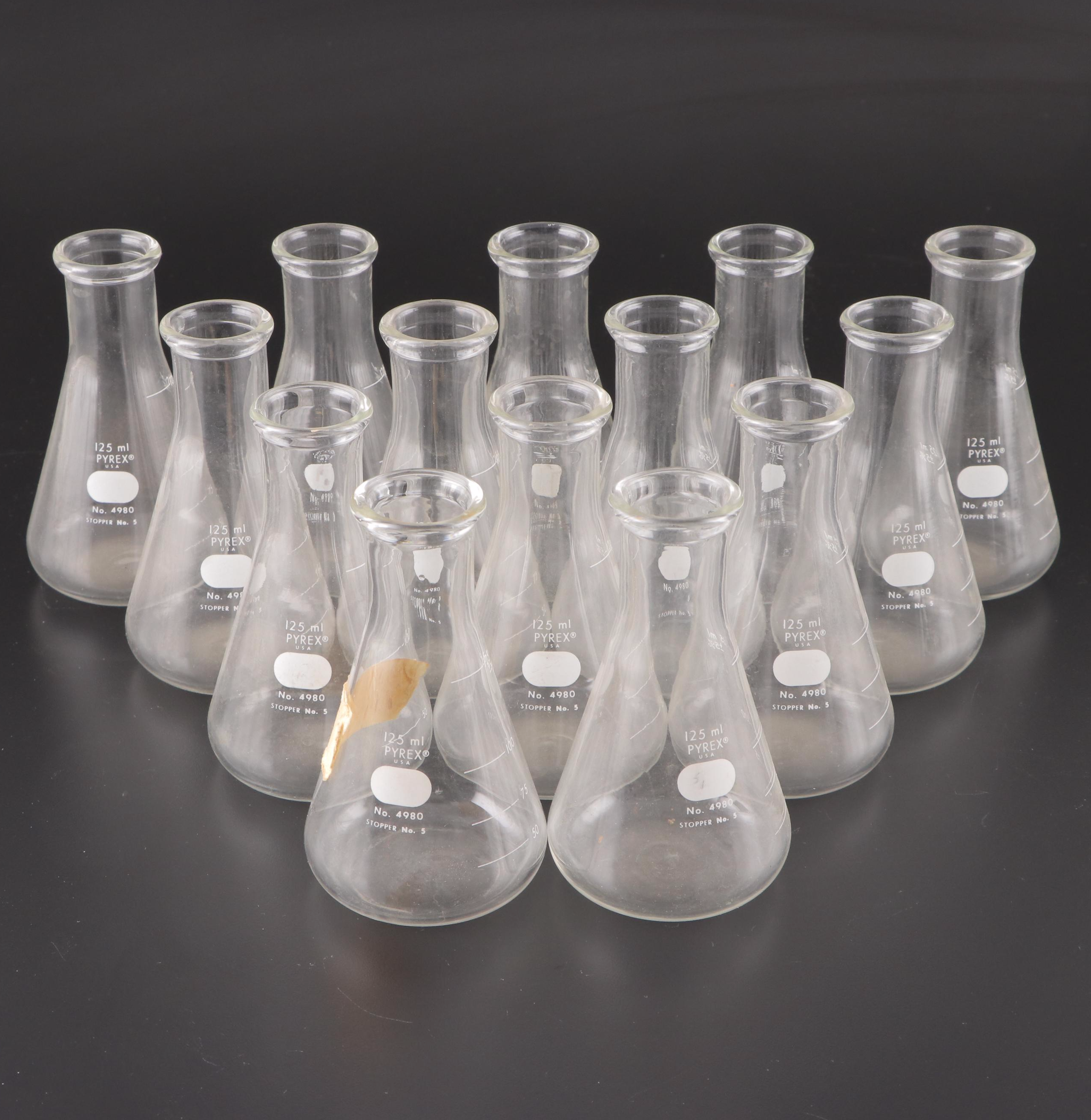 Pyrex, Kimax and Kimble Beakers, Jars and More Laboratory Glassware