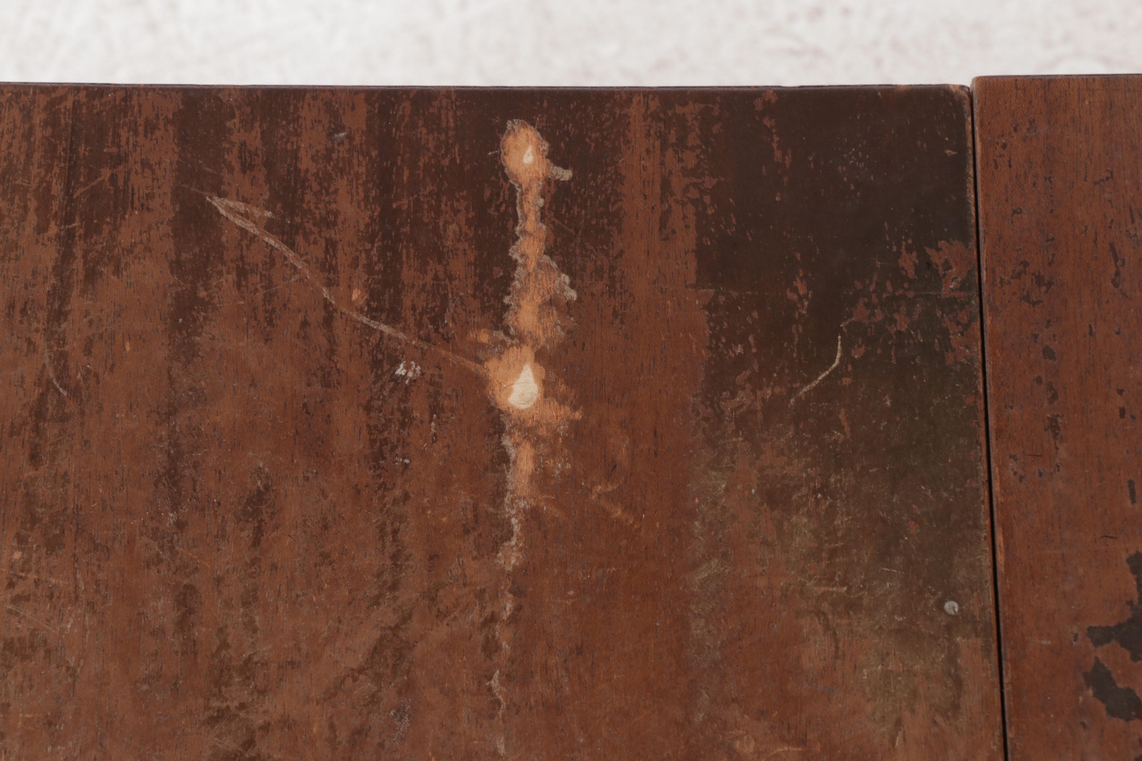 Four-Piece Classical Style Mahogany-Stained Dining Set, 20th Century