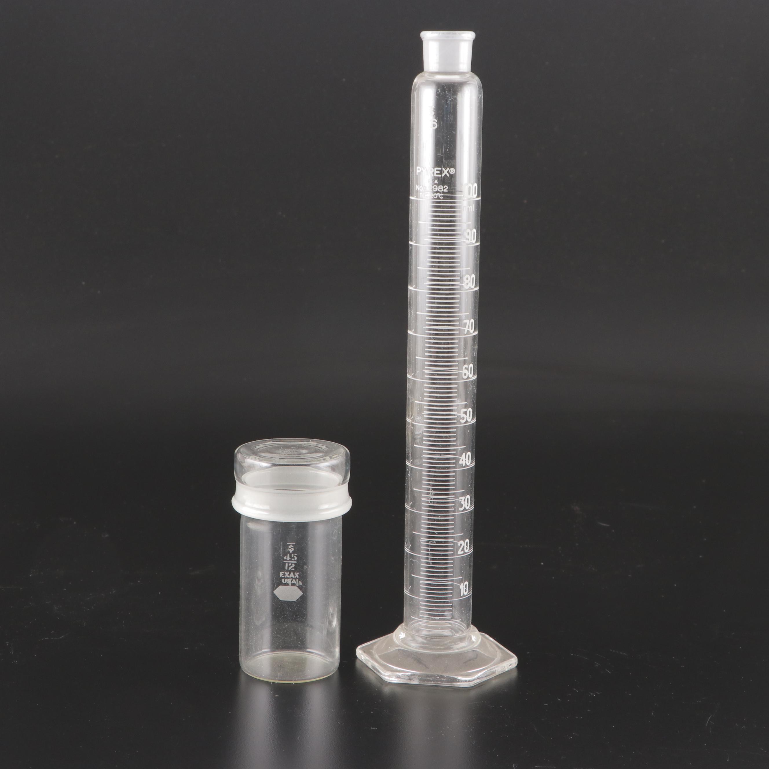 Pyrex, Kimax and Kimble Beakers, Jars and More Laboratory Glassware