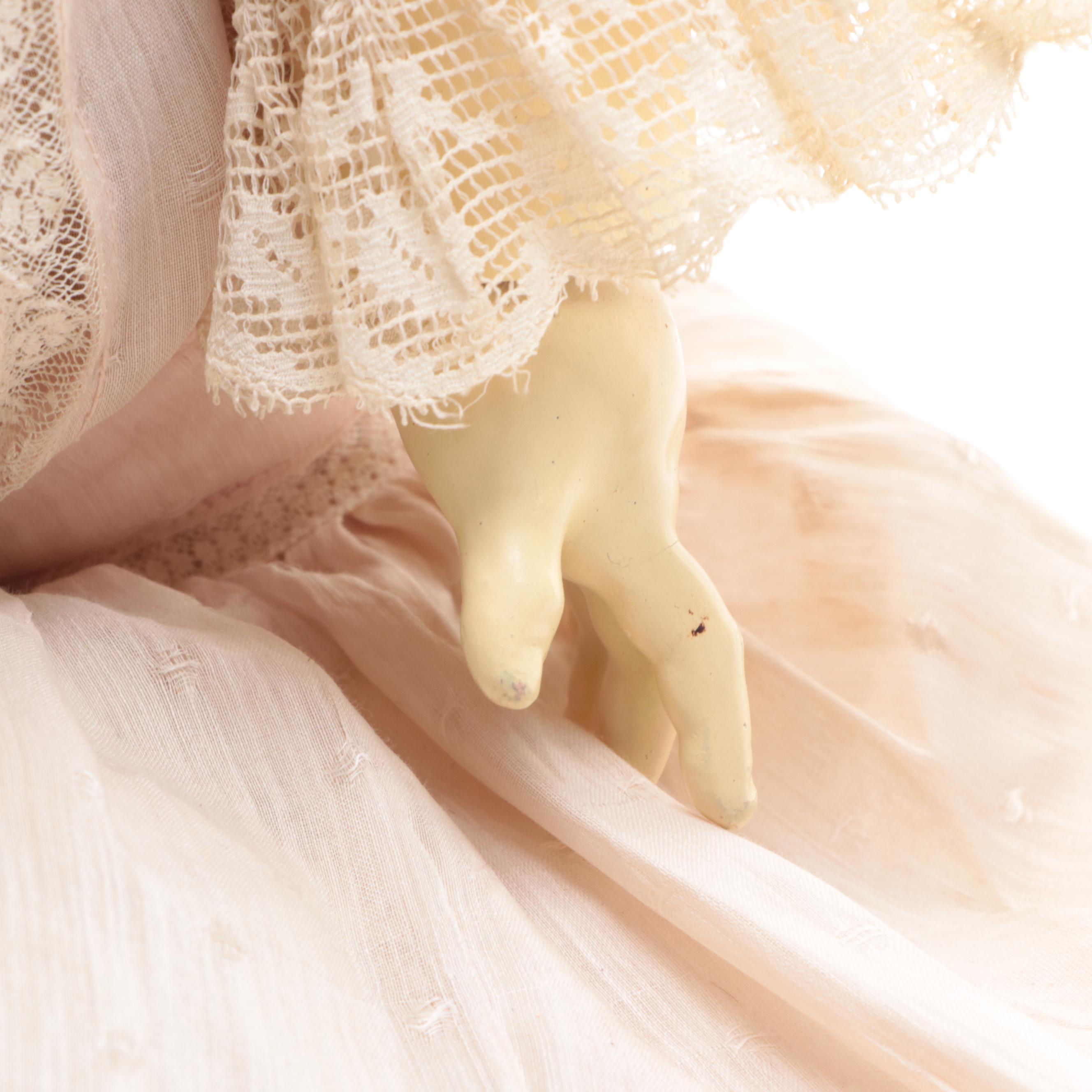 Simon & Halbig Bisque Head with Heinrich Handwerck Composition Body Child Doll