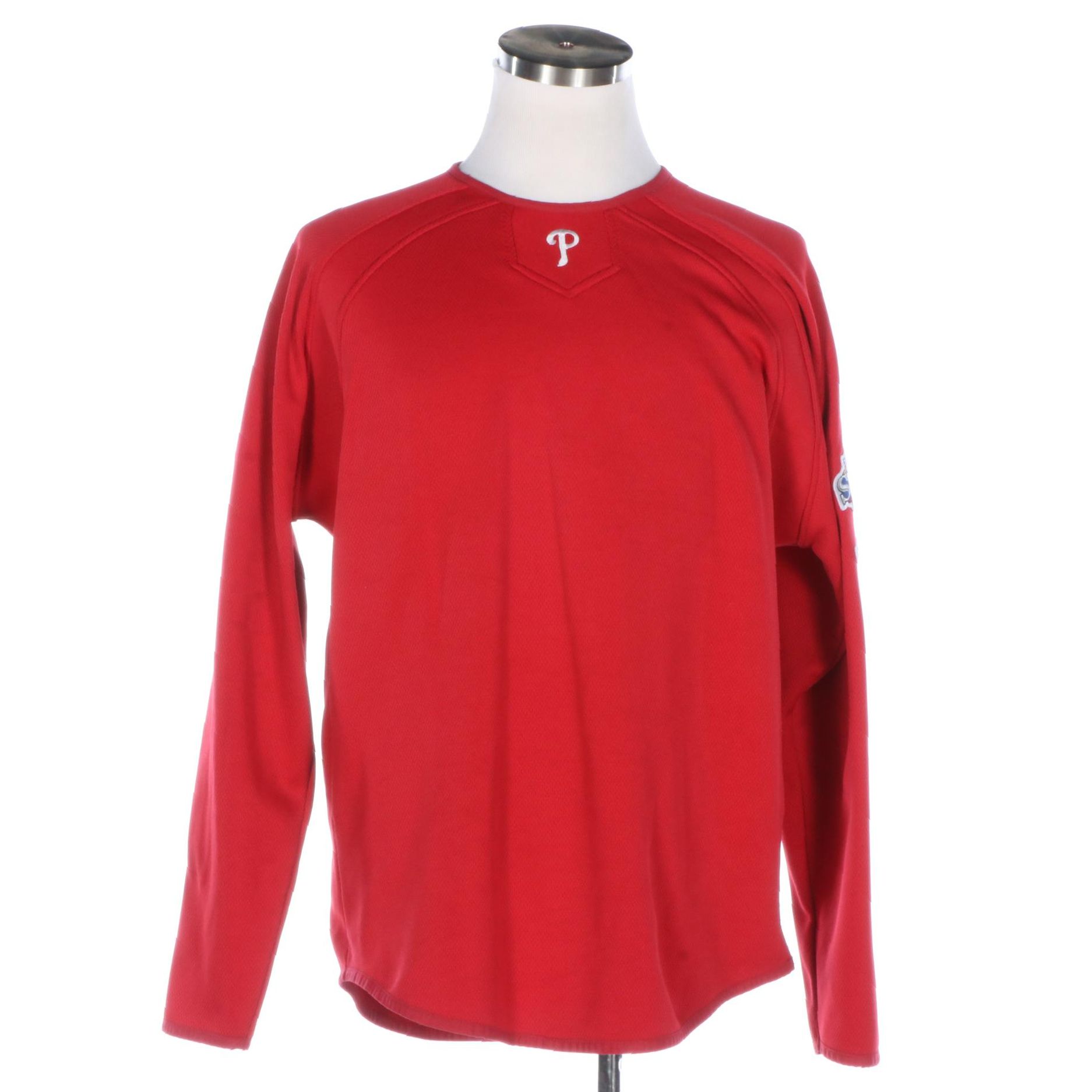 2008 Philadelphia Phillies MLB World Series Men's Thermal Long Sleeve Shirt