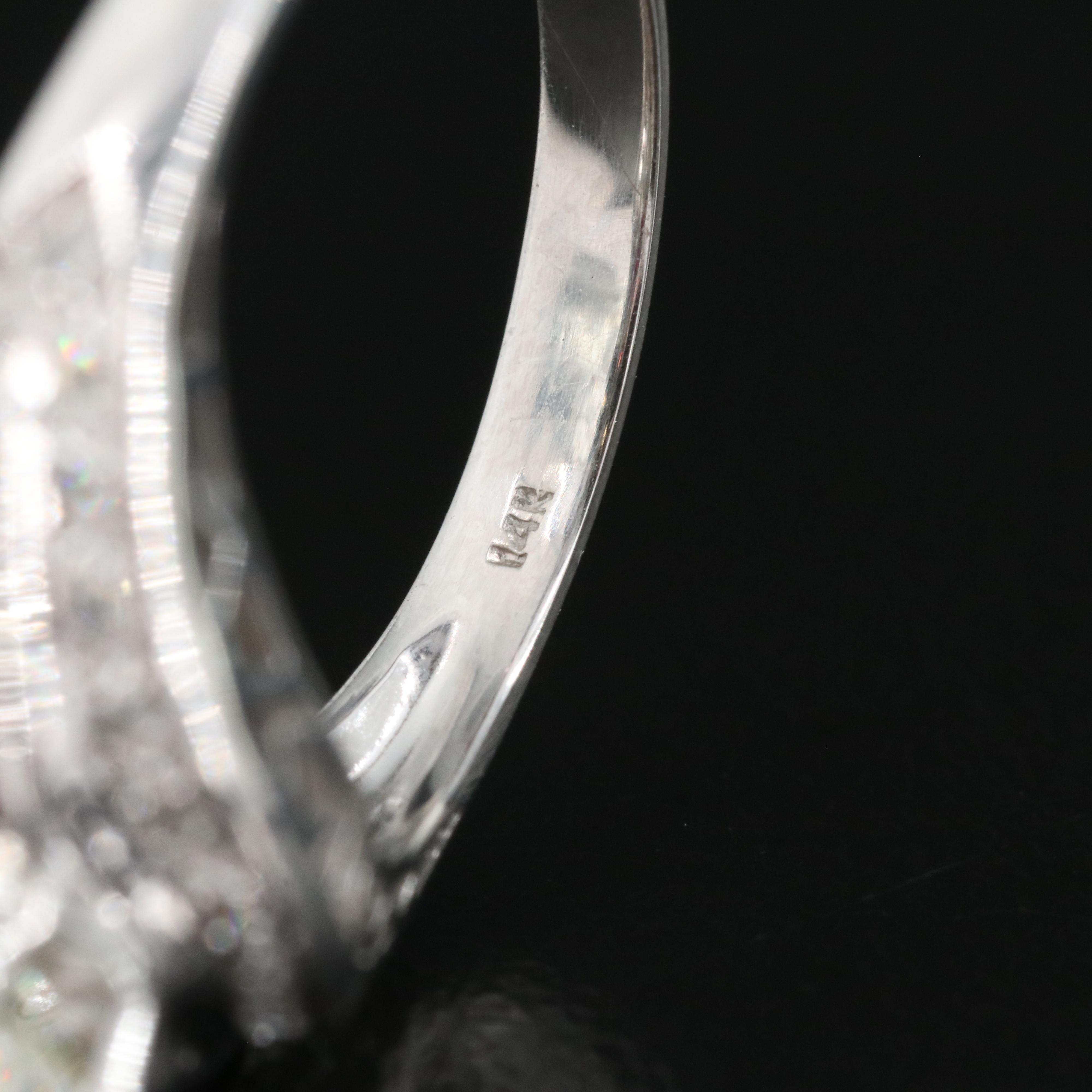 14K 1.12 CTW Diamond and Ruby Ring