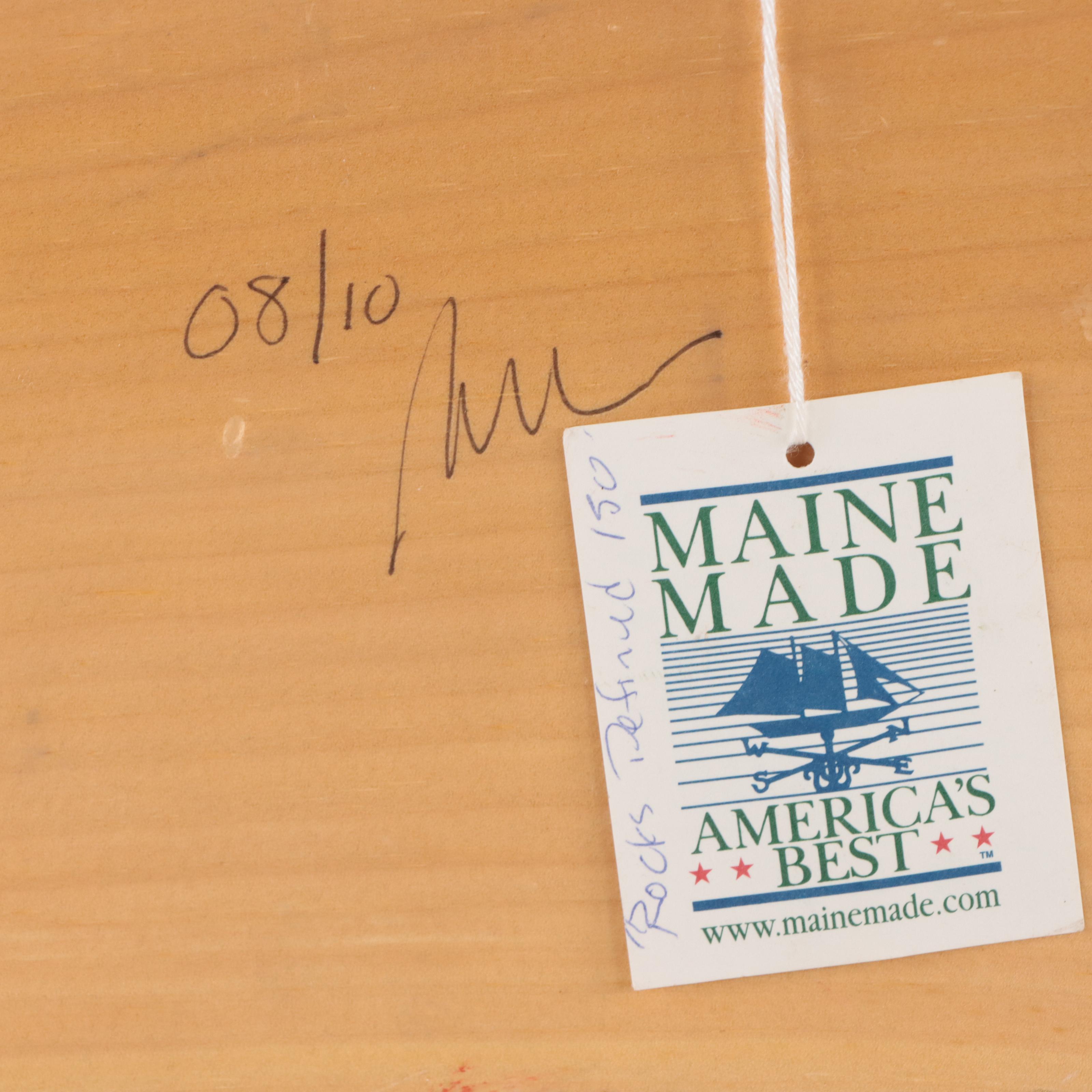 Mixed Media Paintings on Wood Panels