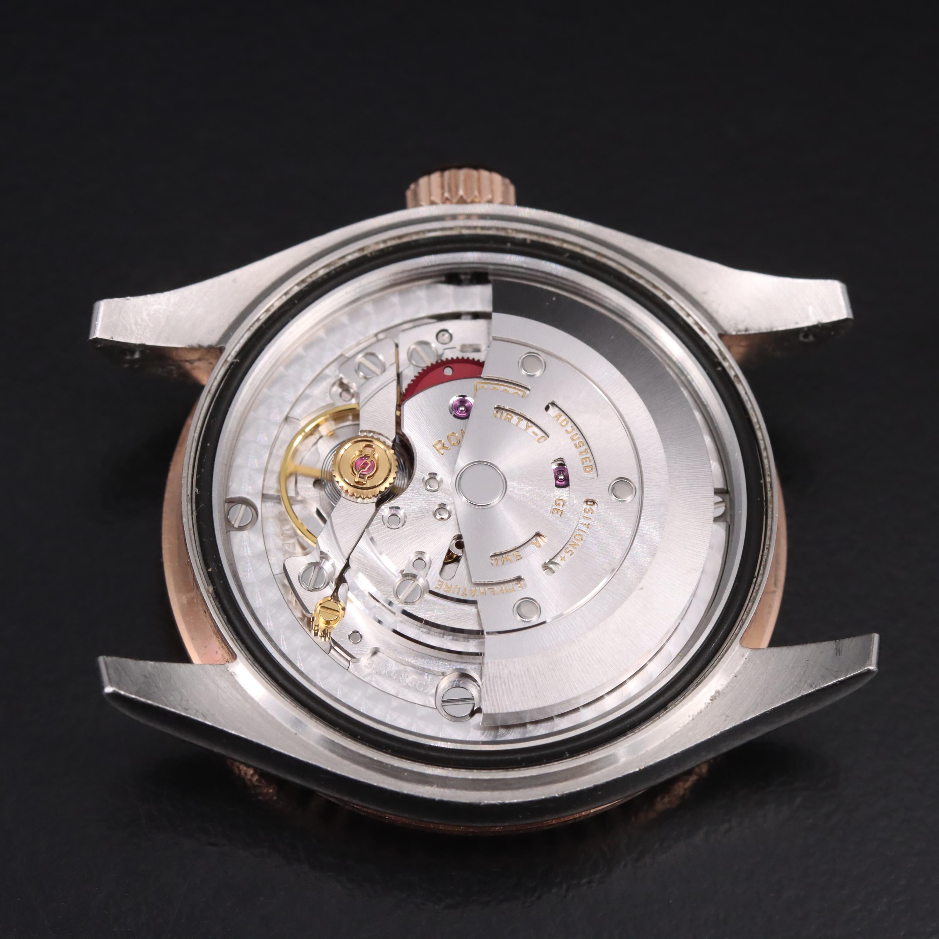 Rolex Factory Diamond Dial Datejust Oystersteel and Everose Gold Watch