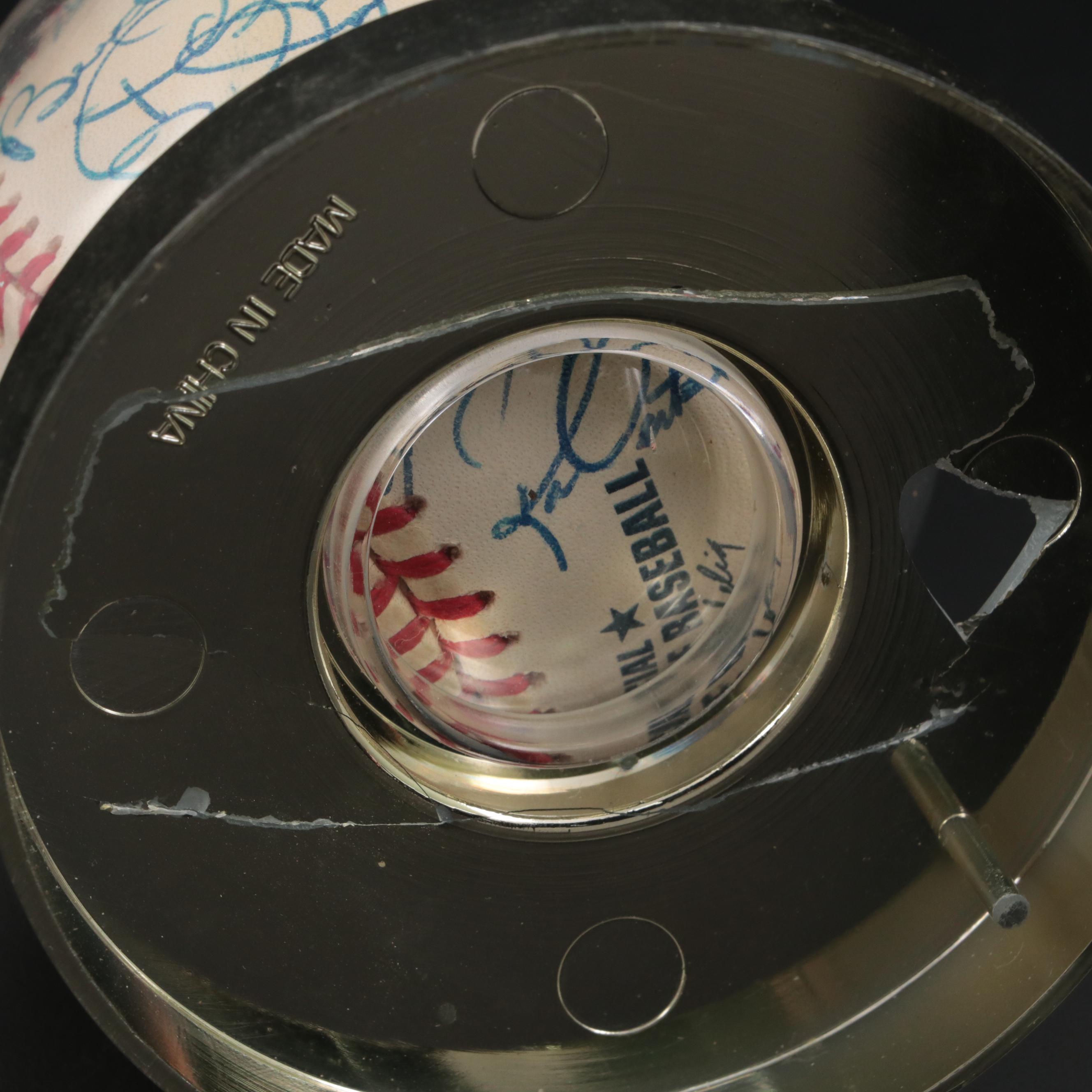 2000 Cincinnati Reds Team Signed Baseball with Casey, Larkin, Griffey and More