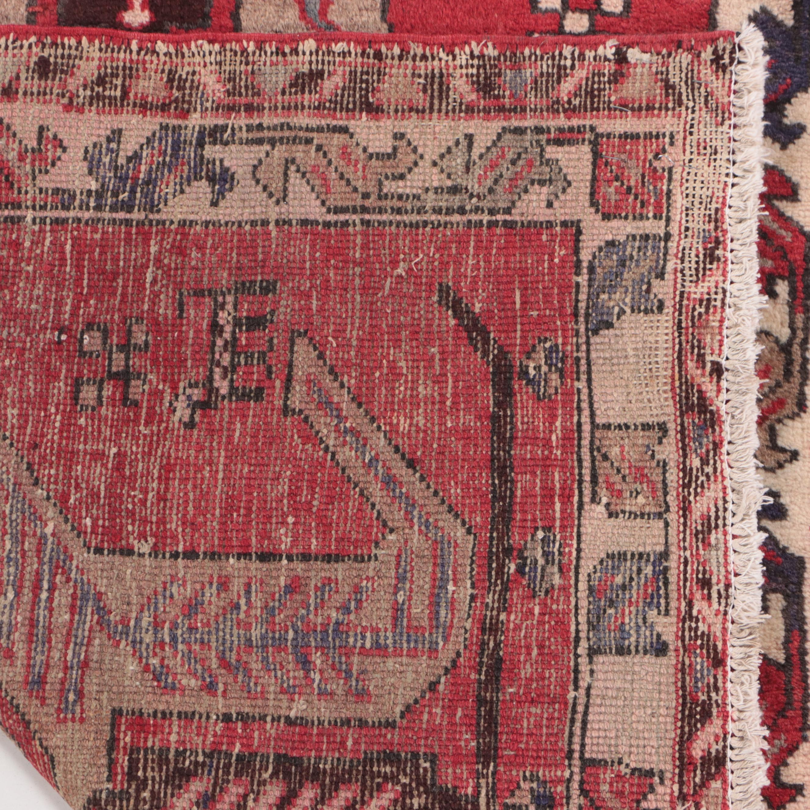 3'2 x 10' Hand-Knotted Caucasian Lenkoran Long Rug