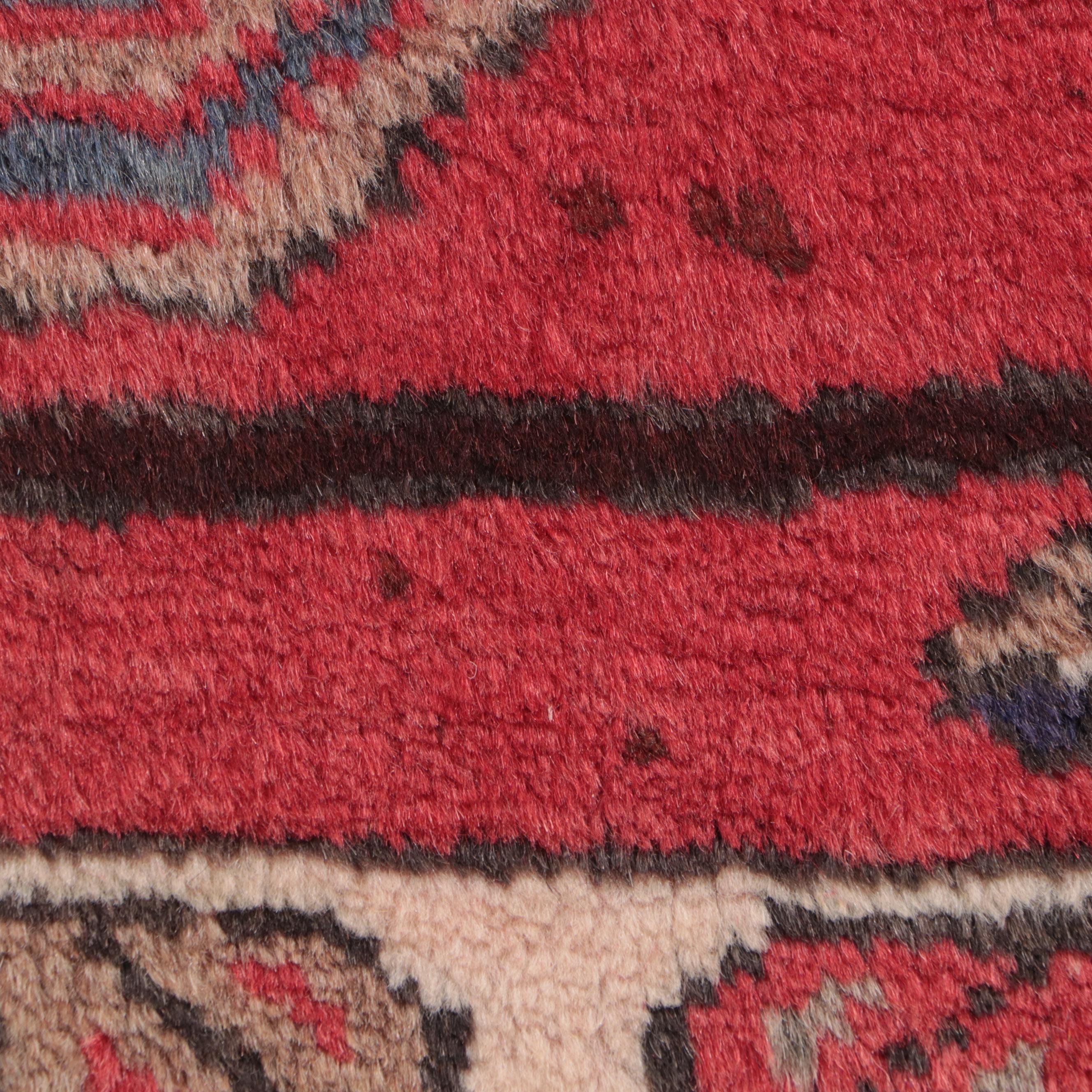 3'2 x 10' Hand-Knotted Caucasian Lenkoran Long Rug
