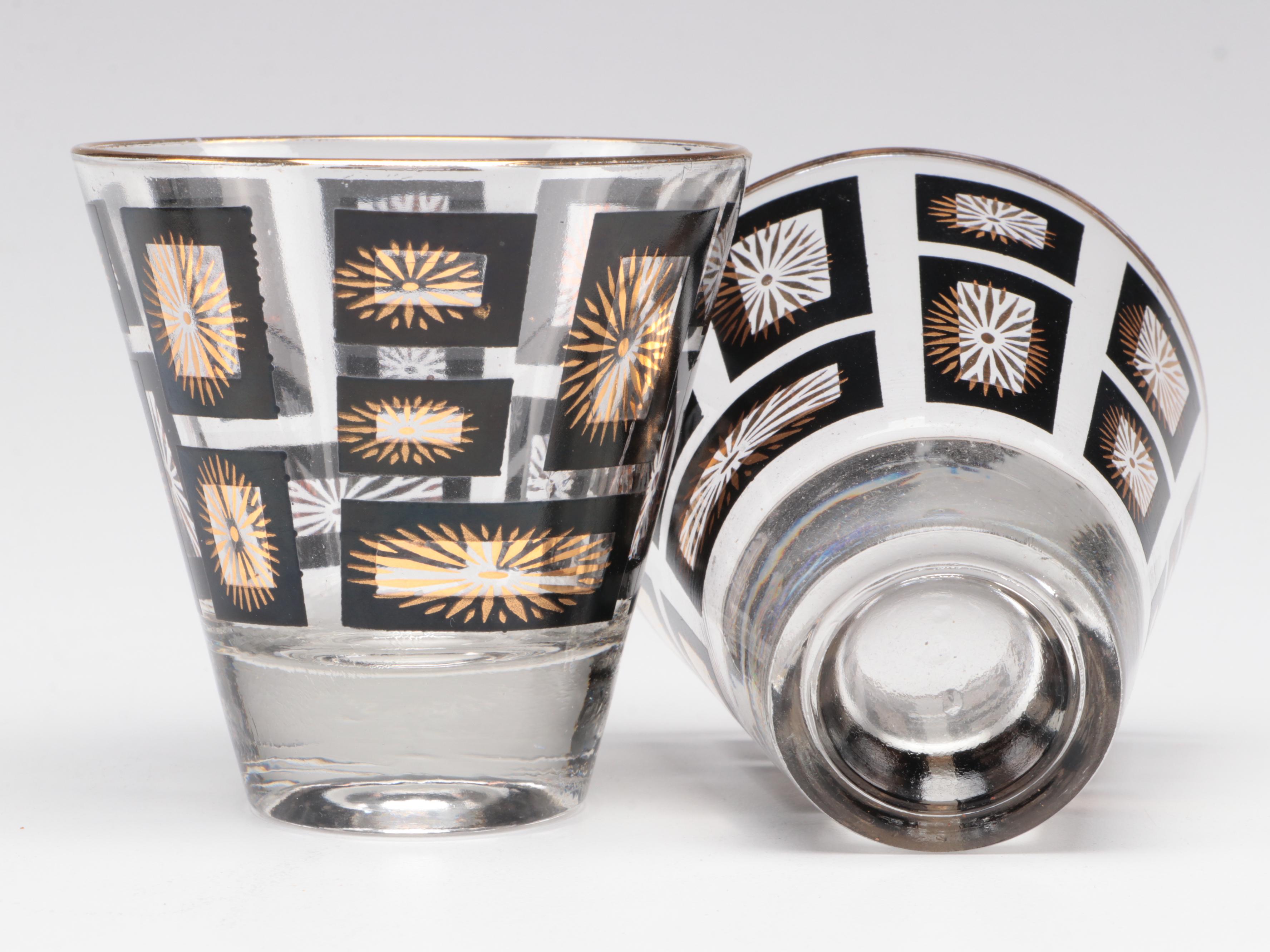 Georges Briard Divided  Platter with Hamm's Beer Pitcher and Other Barware