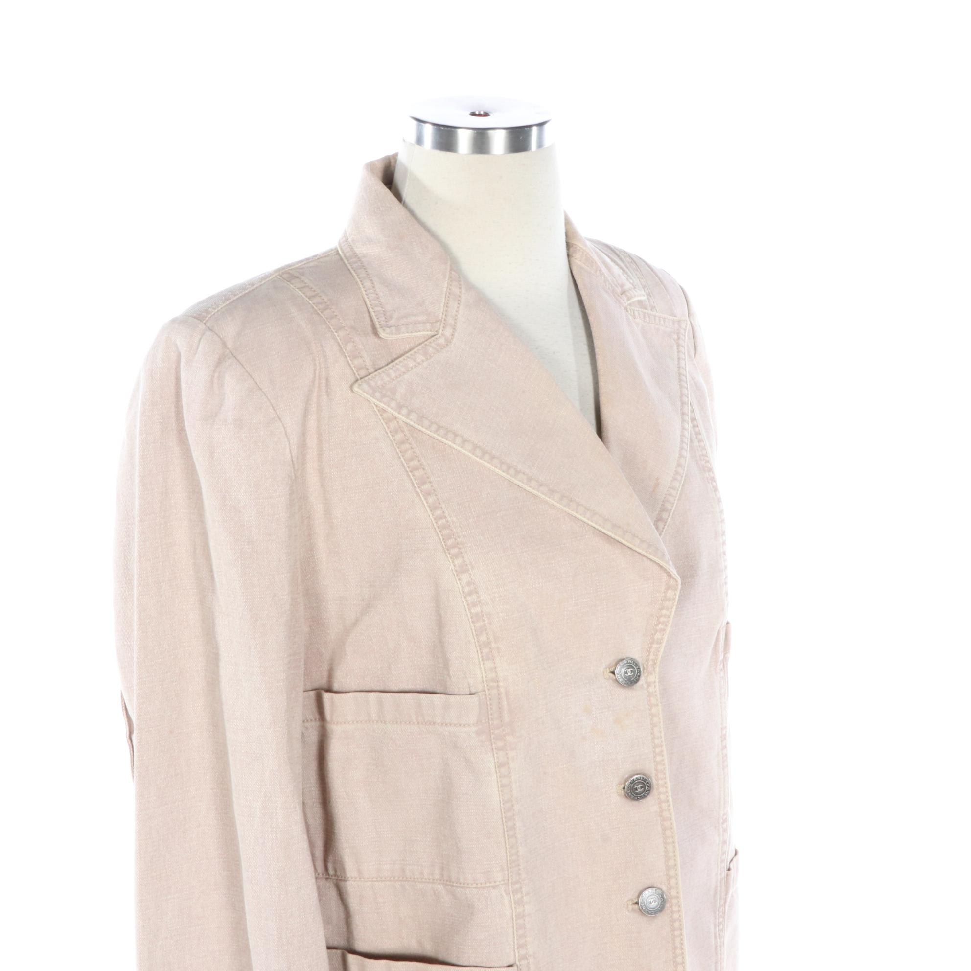 Chanel by Karl Lagerfeld Pantsuit in Stretch Cotton