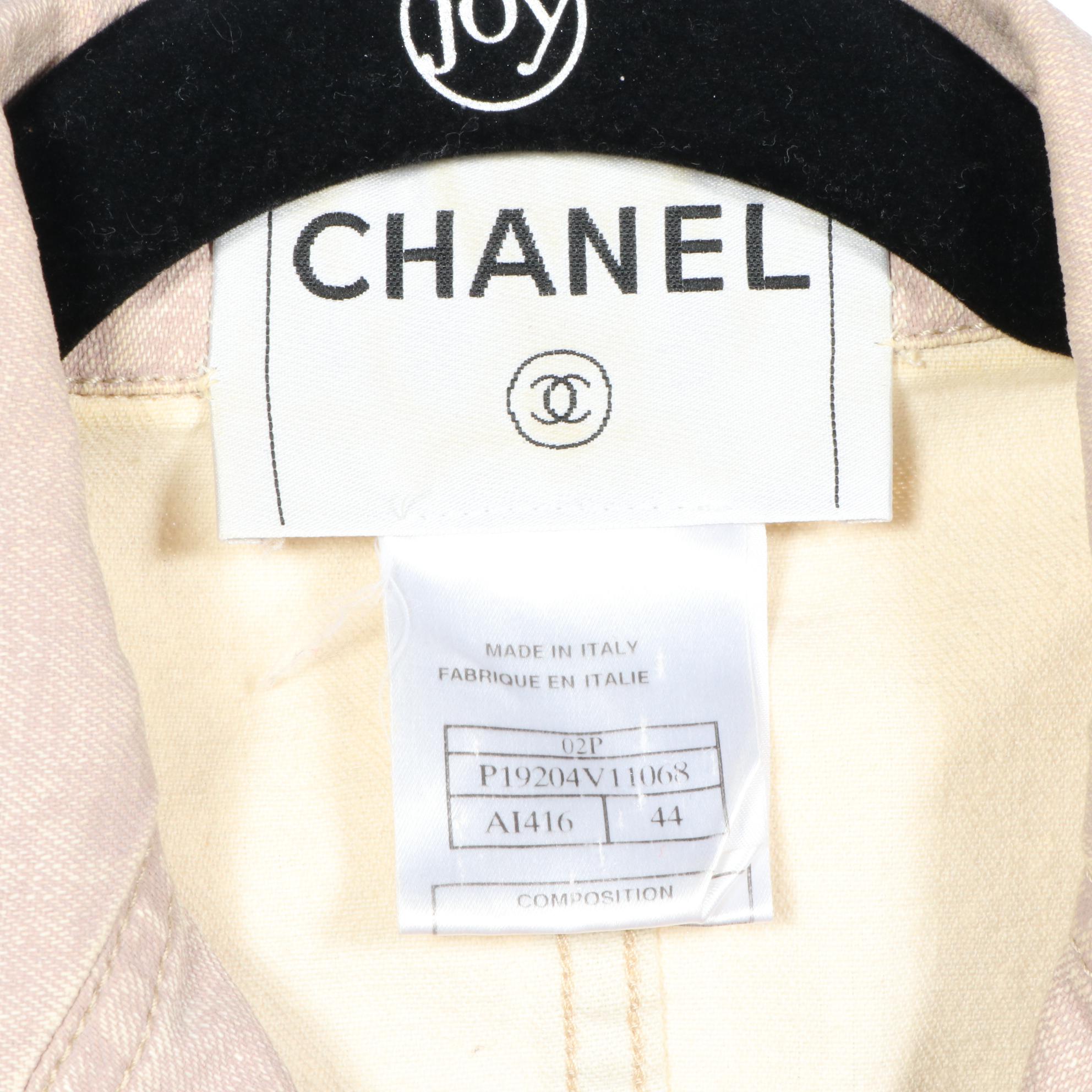 Chanel by Karl Lagerfeld Pantsuit in Stretch Cotton