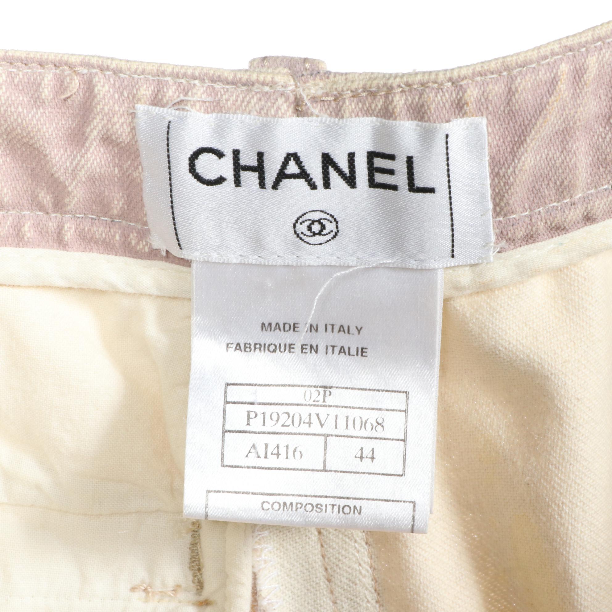 Chanel by Karl Lagerfeld Pantsuit in Stretch Cotton