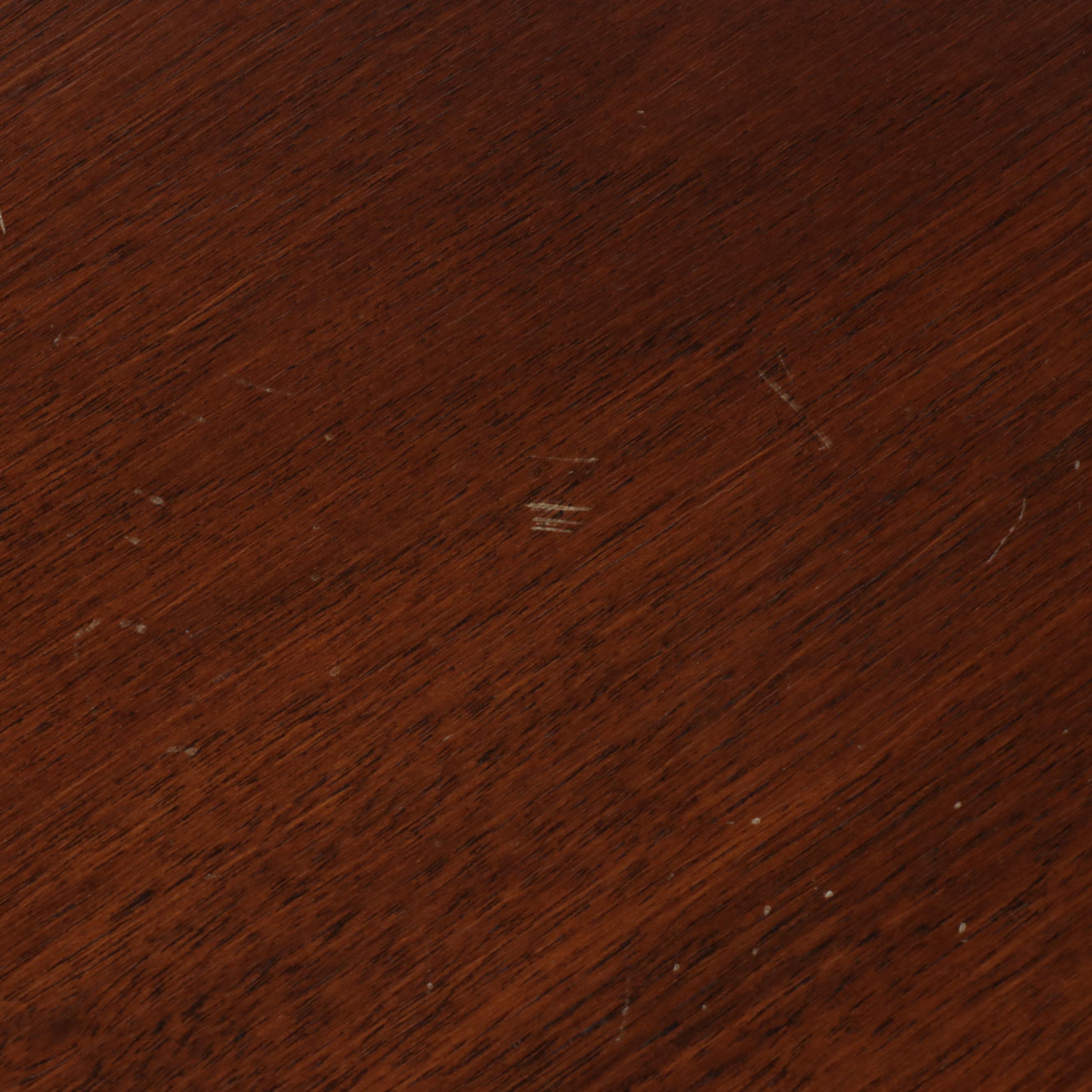 Federal Style Mahogany Kidney-Form Kneehole Desk, 20th Century