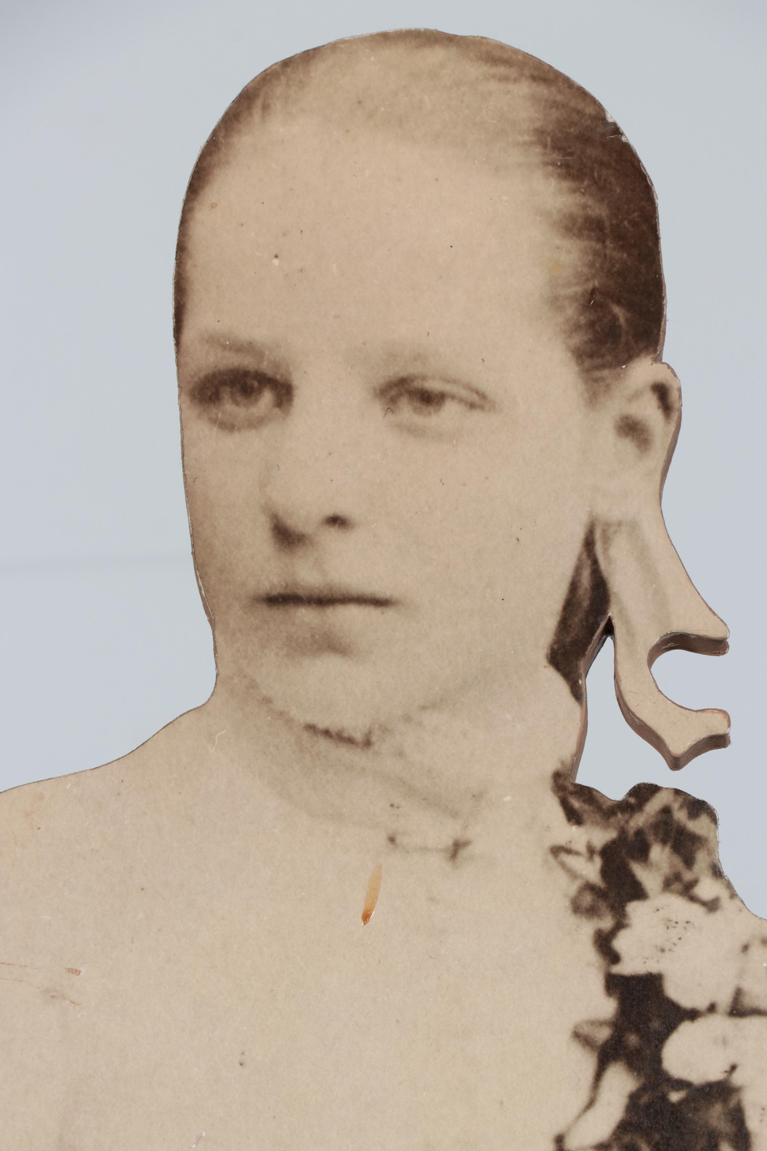 Composite Life-Size Cut Out Figure of Girl