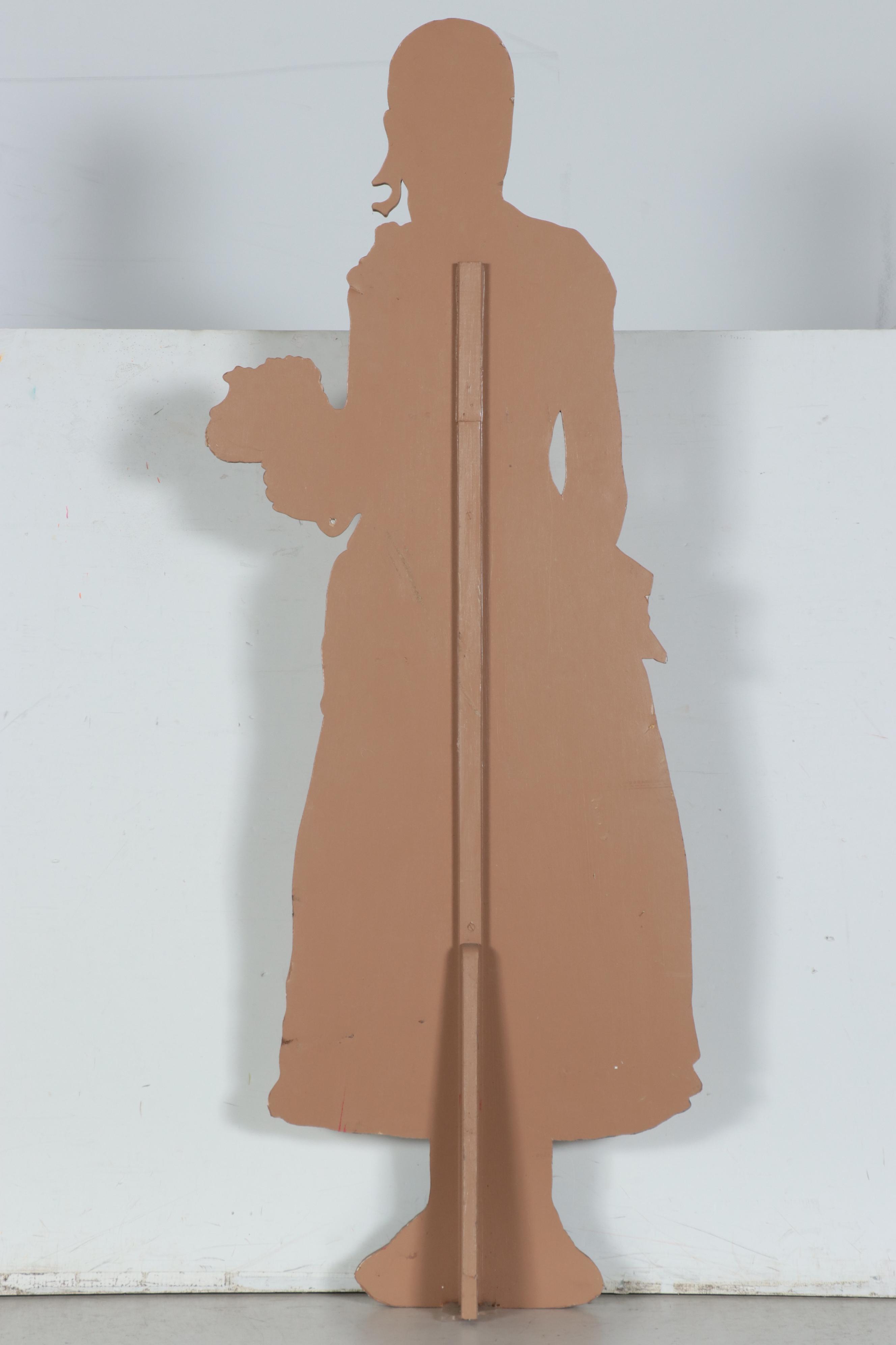 Composite Life-Size Cut Out Figure of Girl