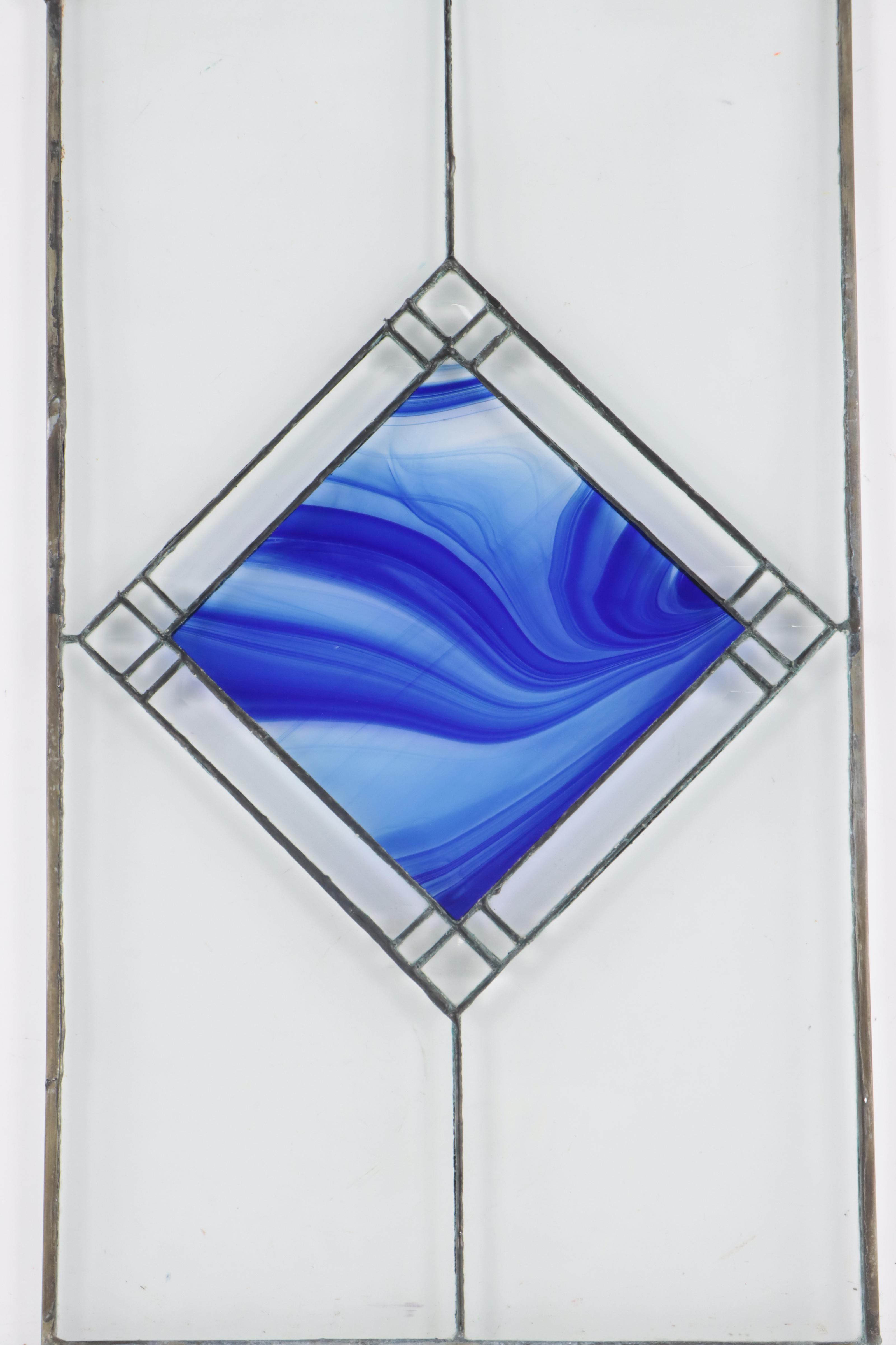 Stained Glass Hanging Wall Panel