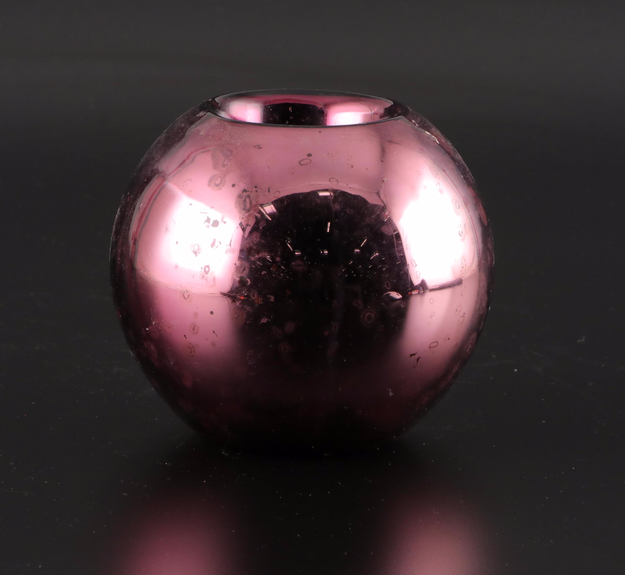 Czech and Other Mercury Glass Taper Candle Holders