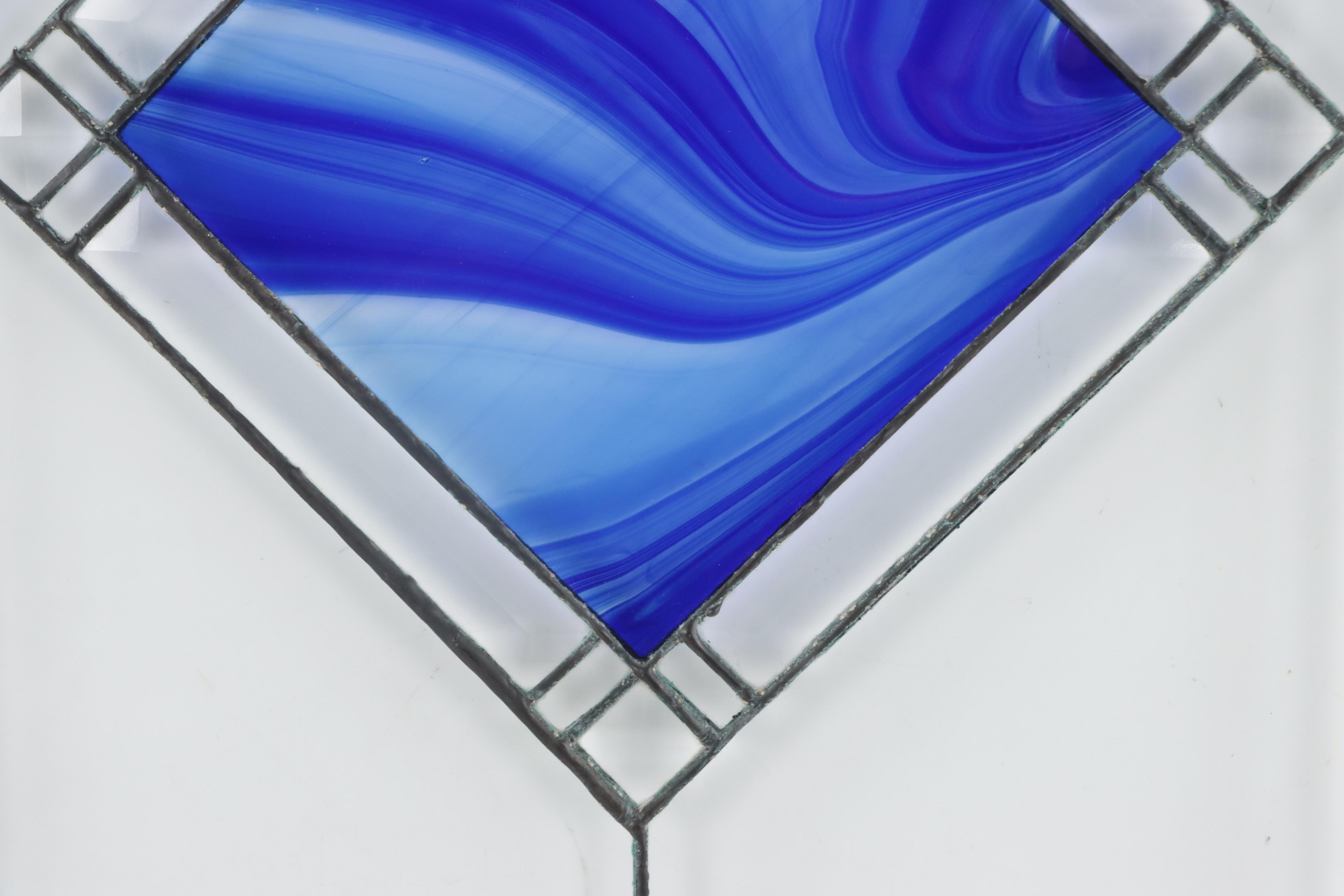 Stained Glass Hanging Wall Panel