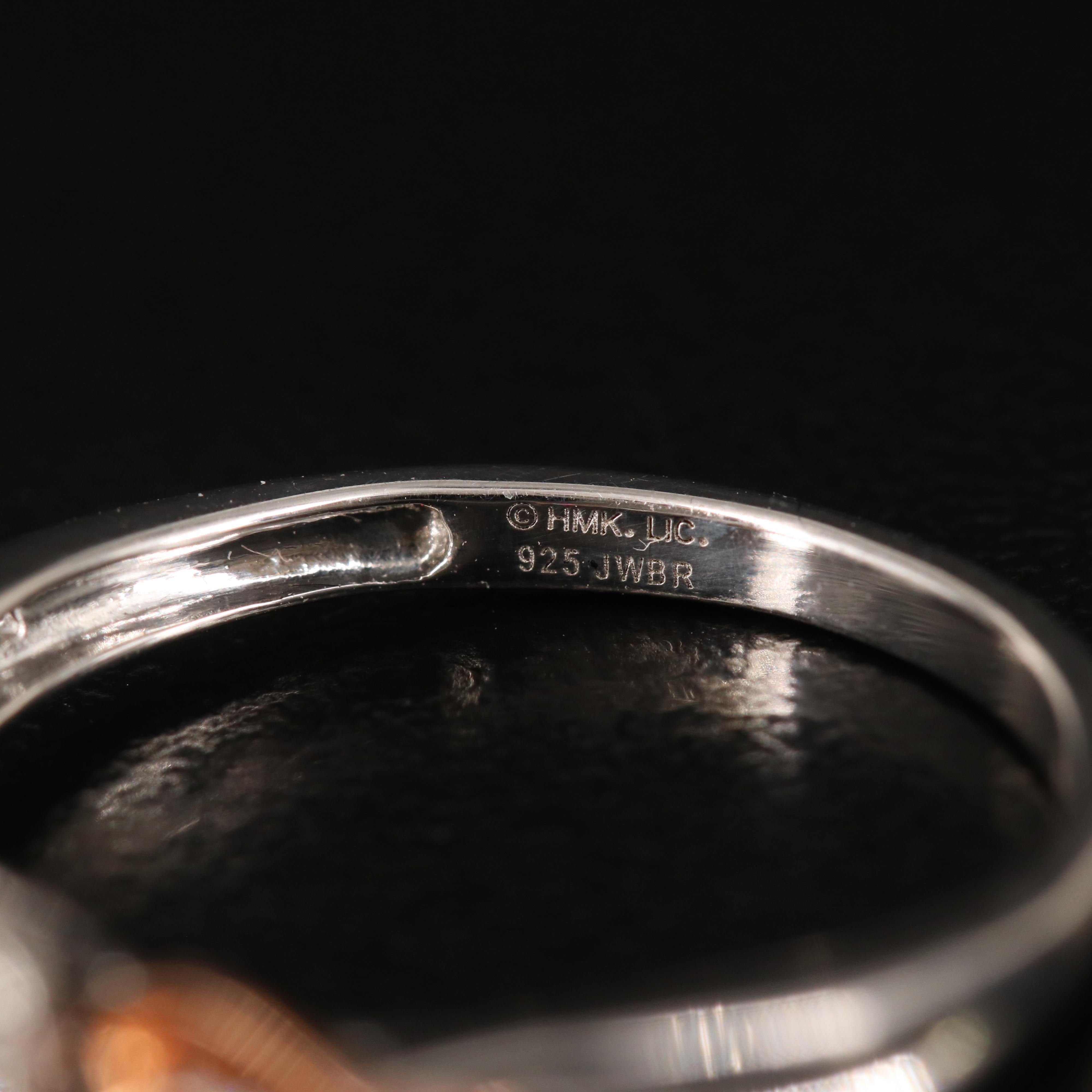 Hallmark Sterling Diamond Square Ring