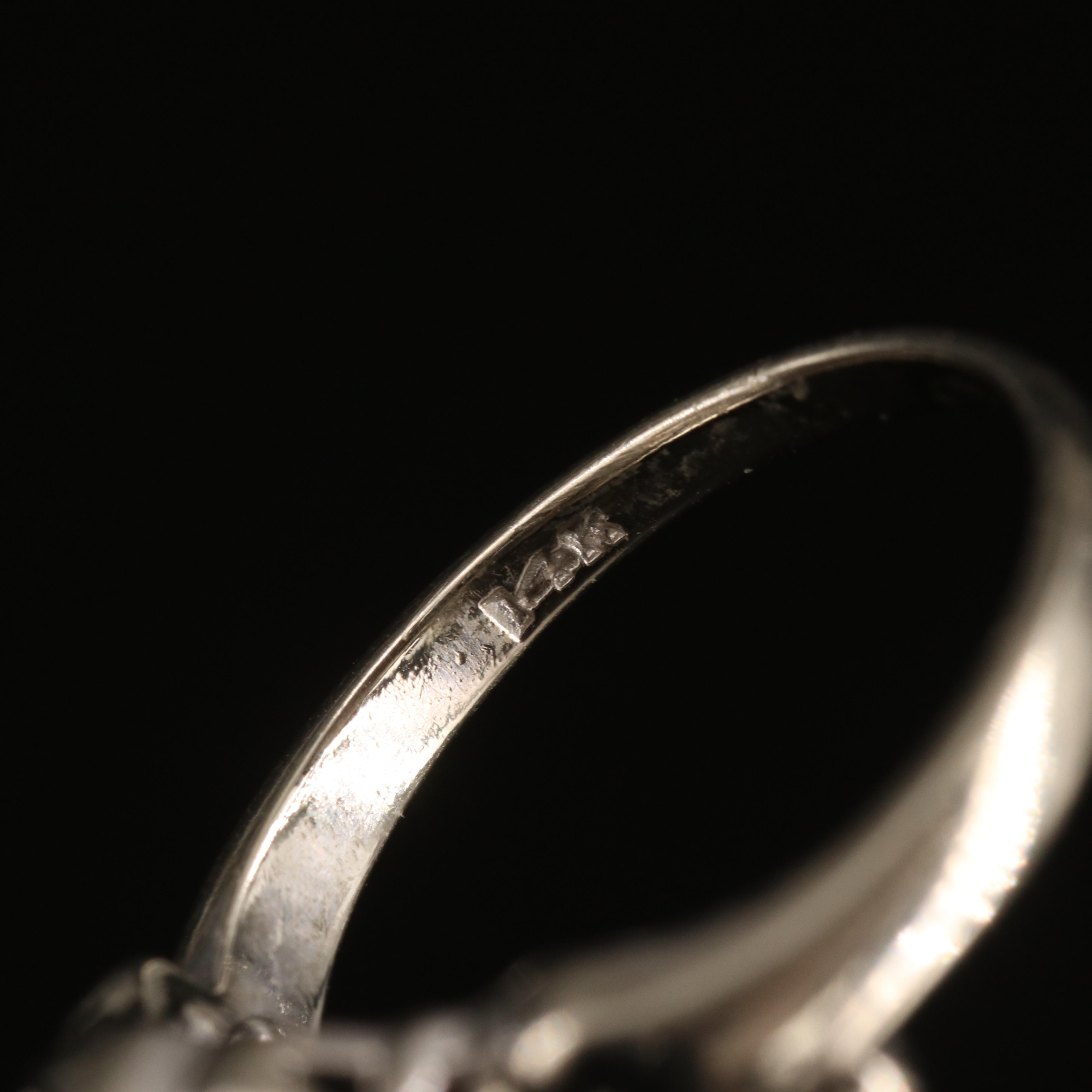 Vintage 14K 0.24 CTW Diamond Ring