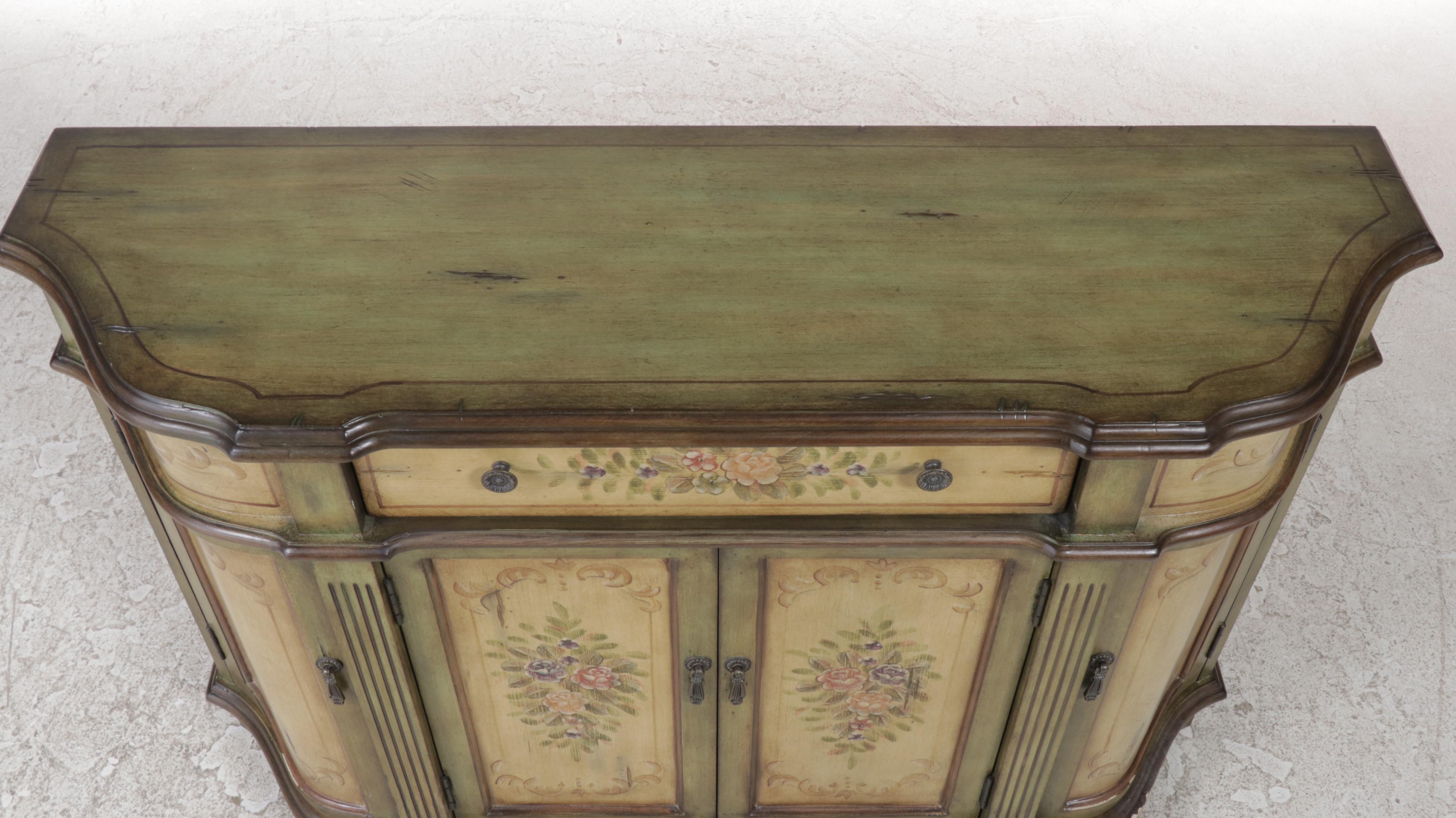 Stein World "Dover" Paint-Decorated Credenza