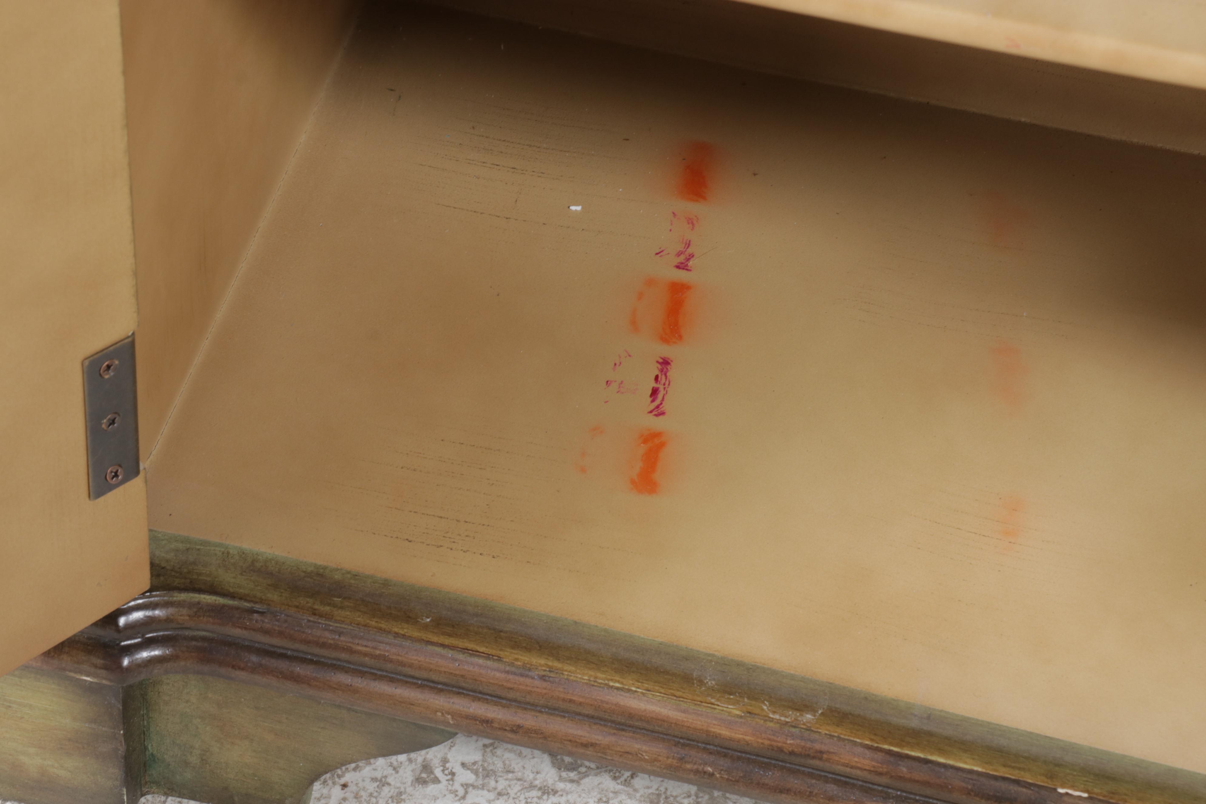 Stein World "Dover" Paint-Decorated Credenza