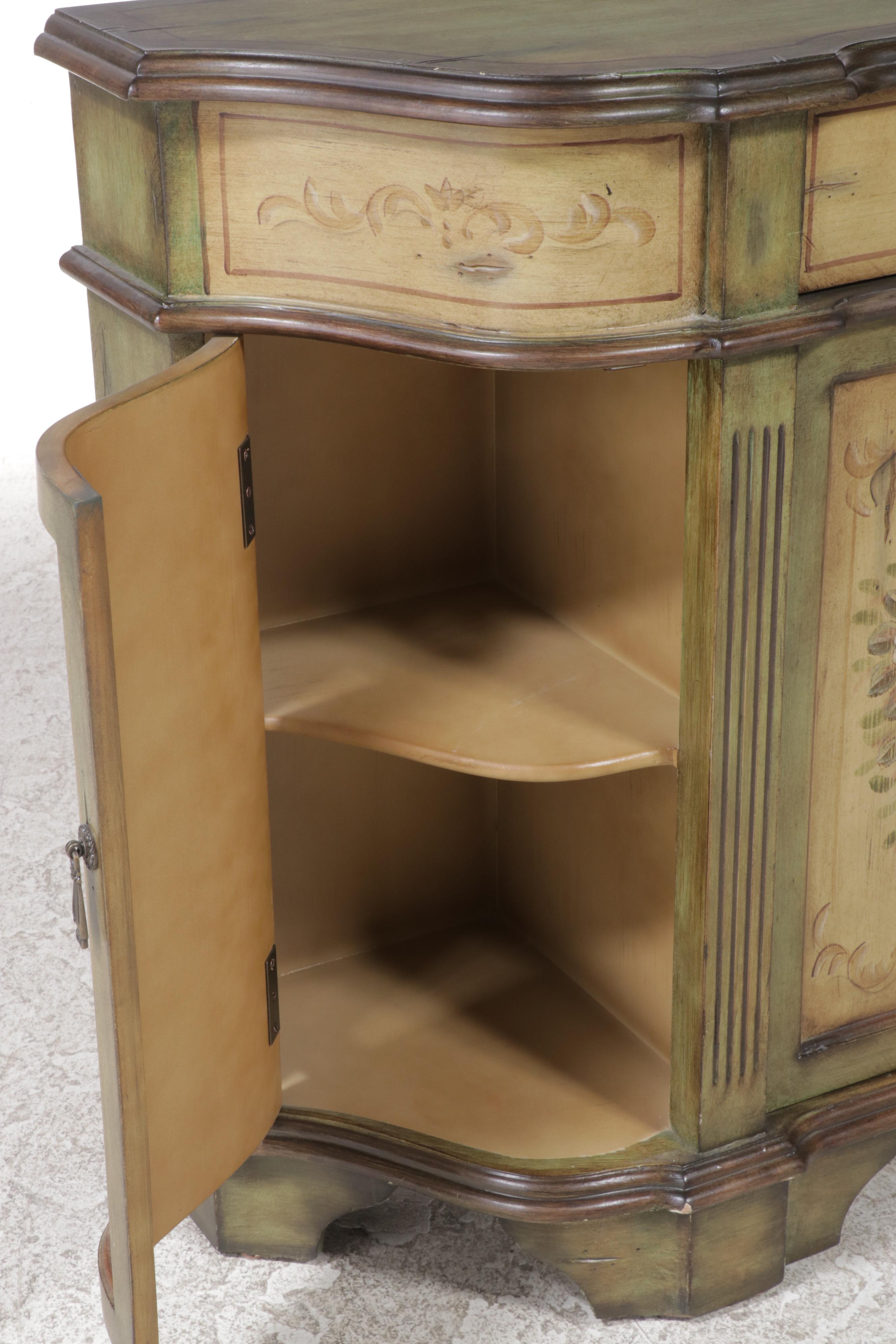 Stein World "Dover" Paint-Decorated Credenza