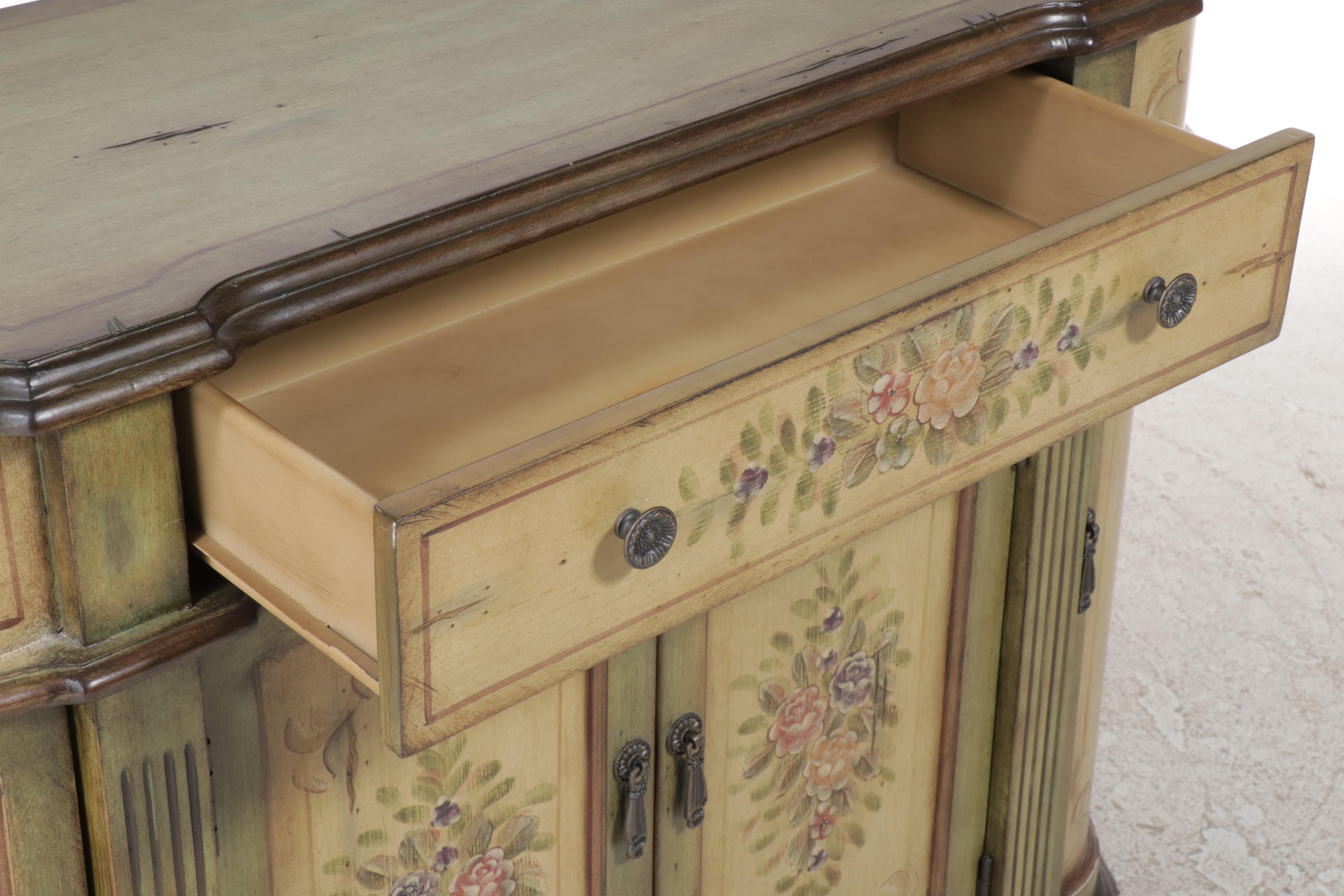 Stein World "Dover" Paint-Decorated Credenza