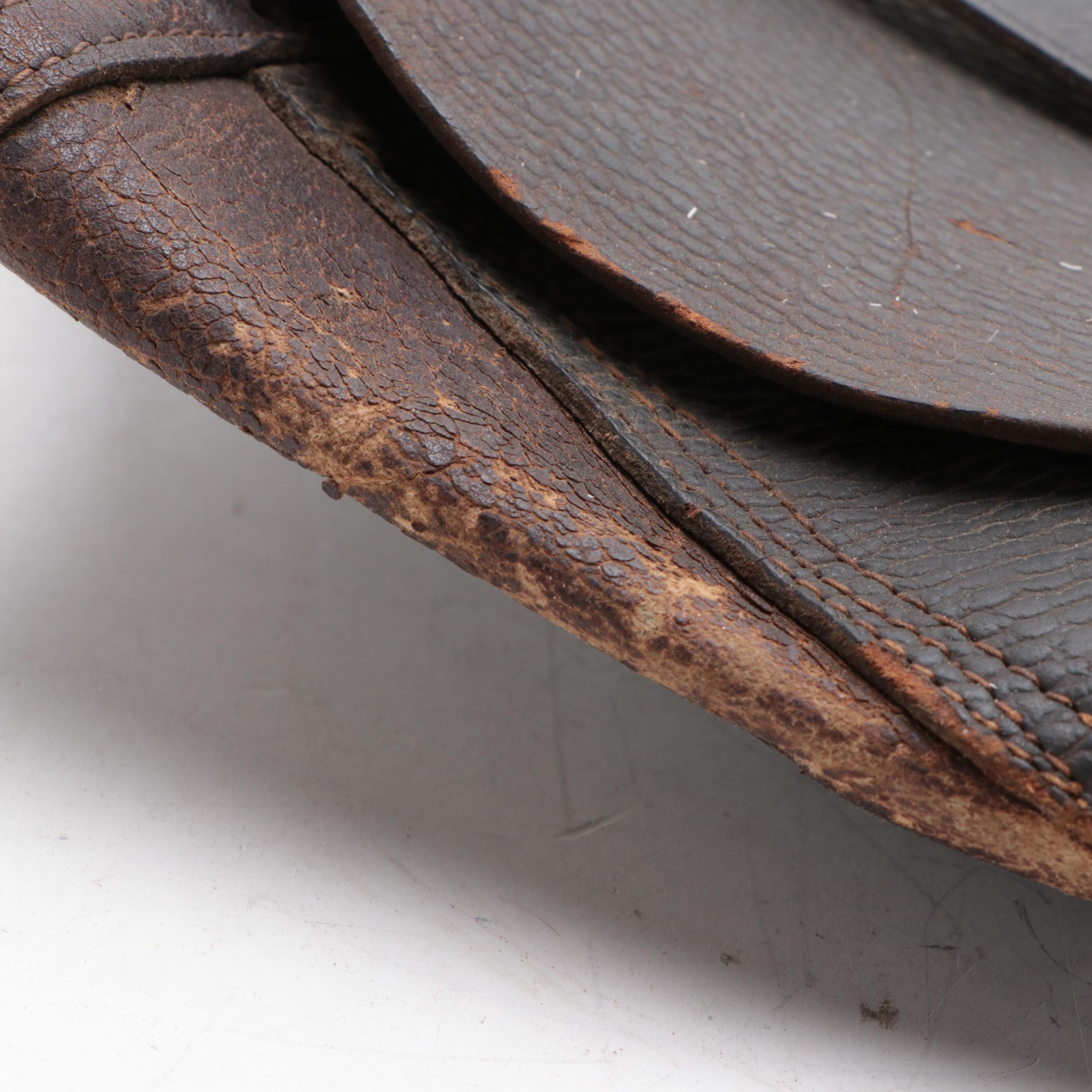 World War I Era U. S. Army Cavalry Saddle Bag and Canteen