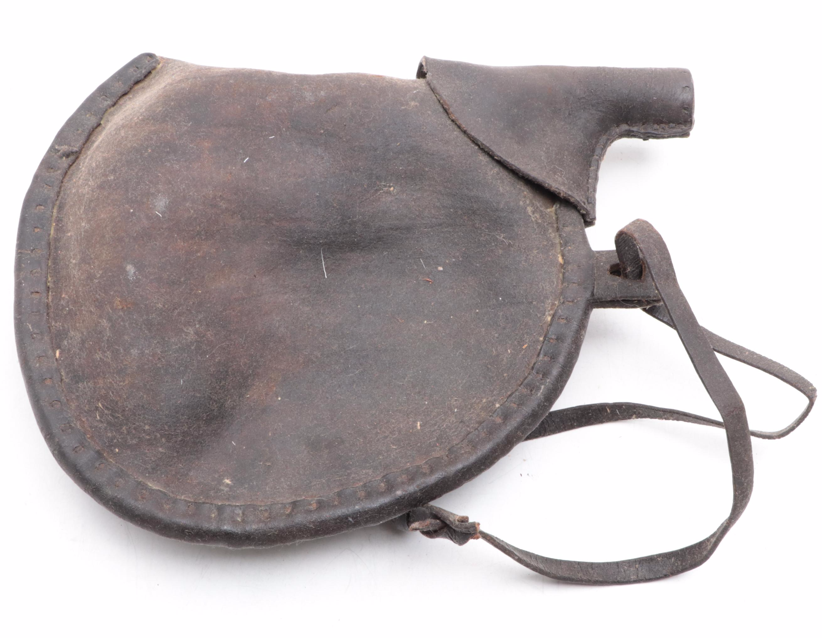 World War I Era U. S. Army Cavalry Saddle Bag and Canteen
