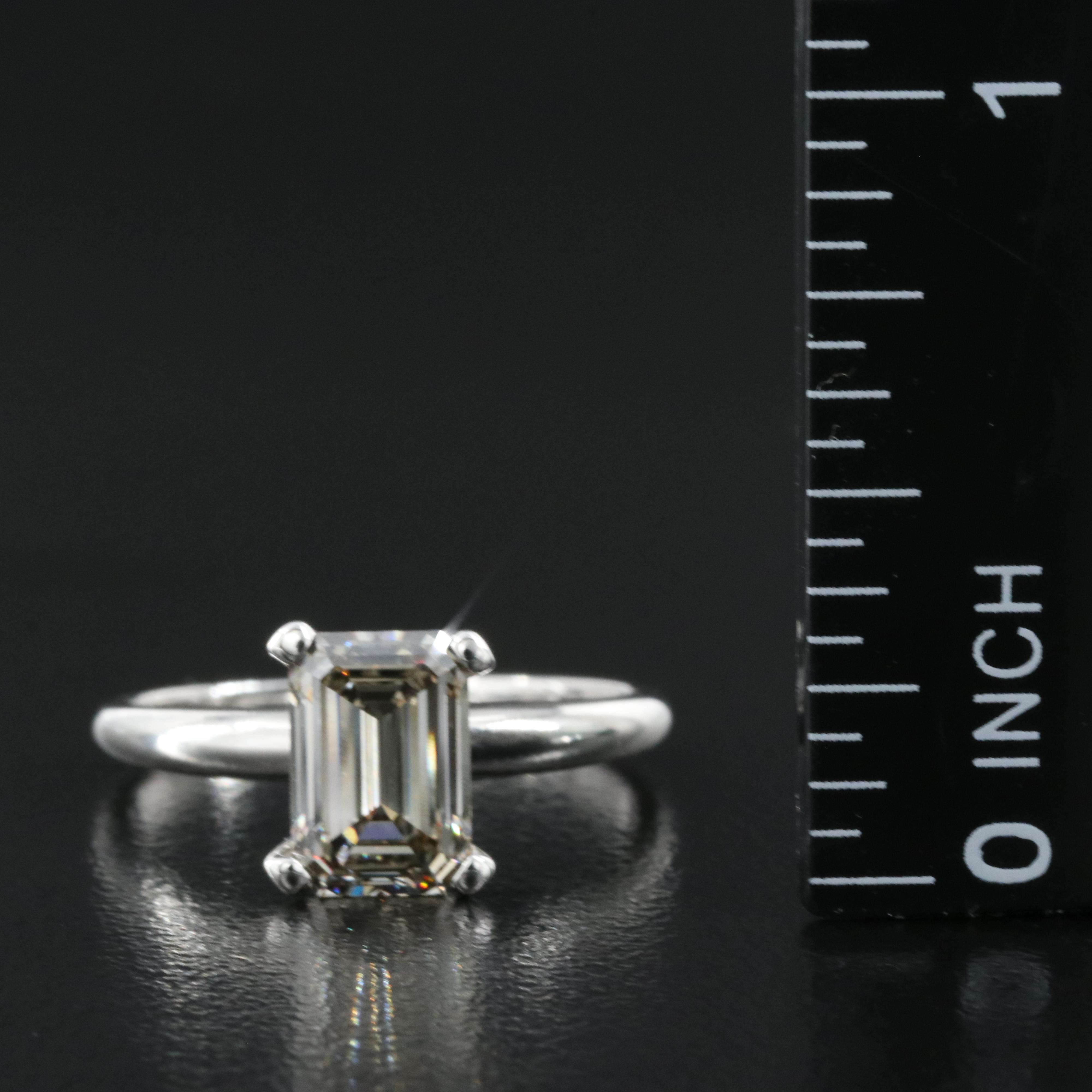14K 1.88 CT Lab Grown Diamond Solitaire Ring
