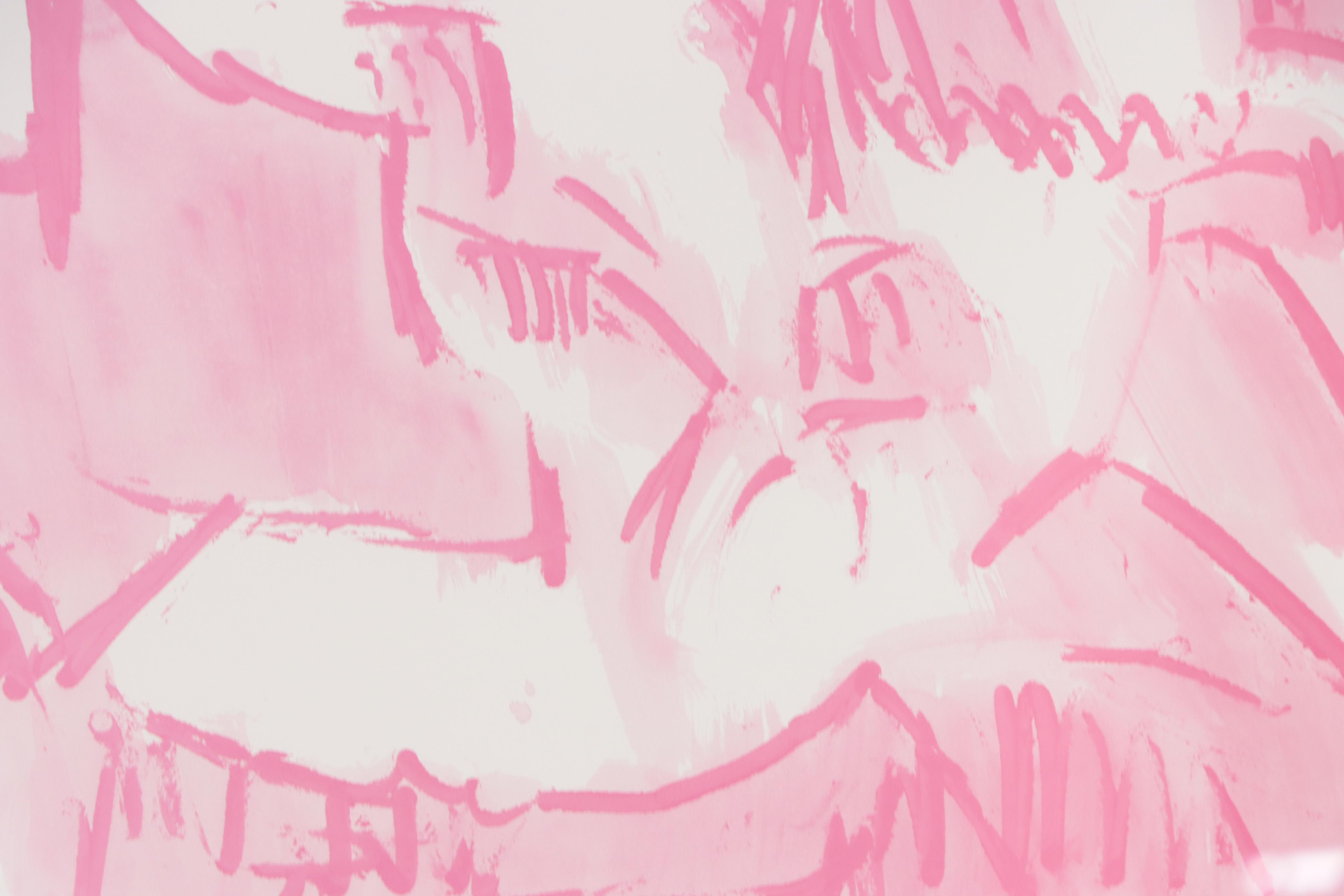 Larry Calcagno Signed Exhibition Poster, 1981