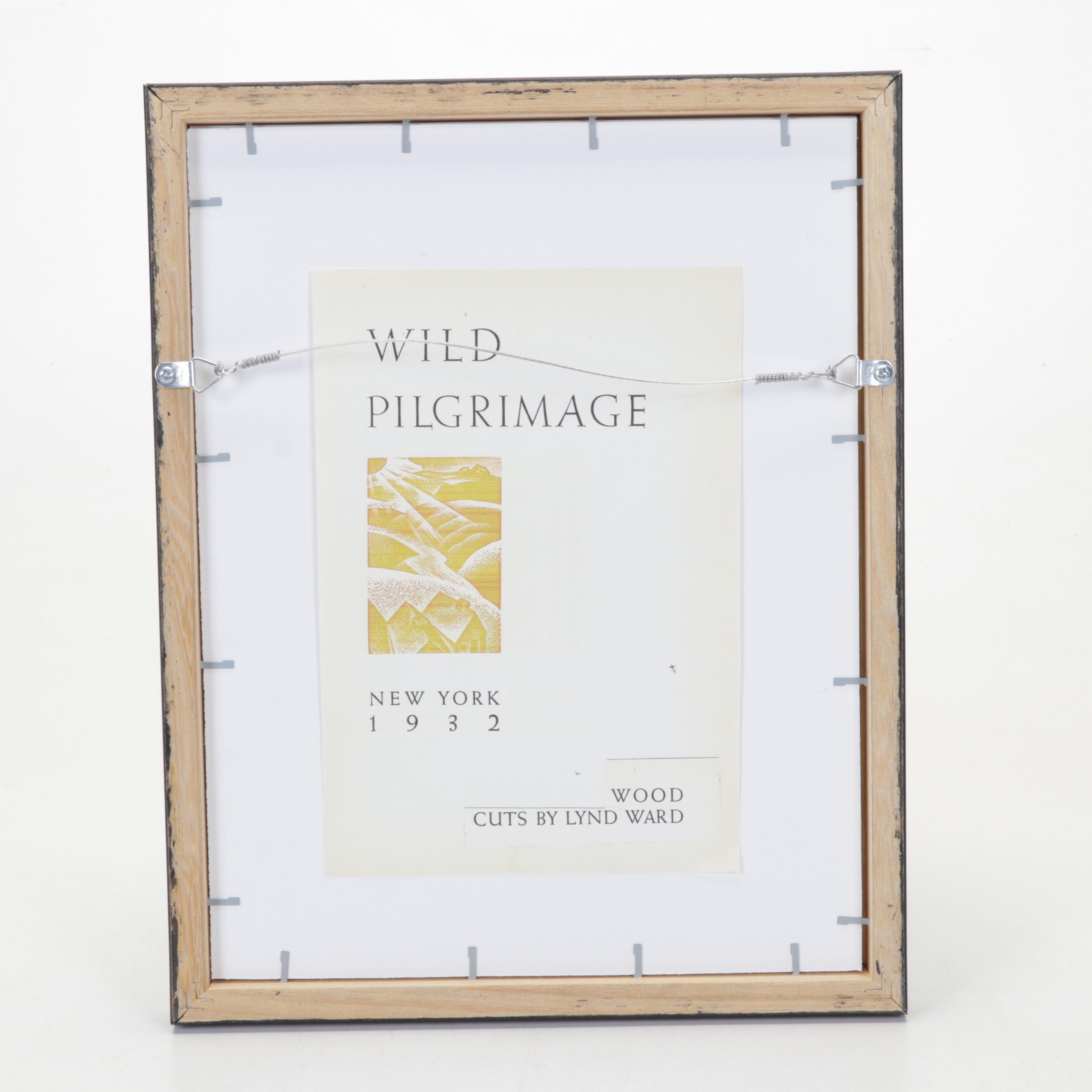 Lynd Ward Art Deco Woodcut From "Wild Pilgrimage," 1932