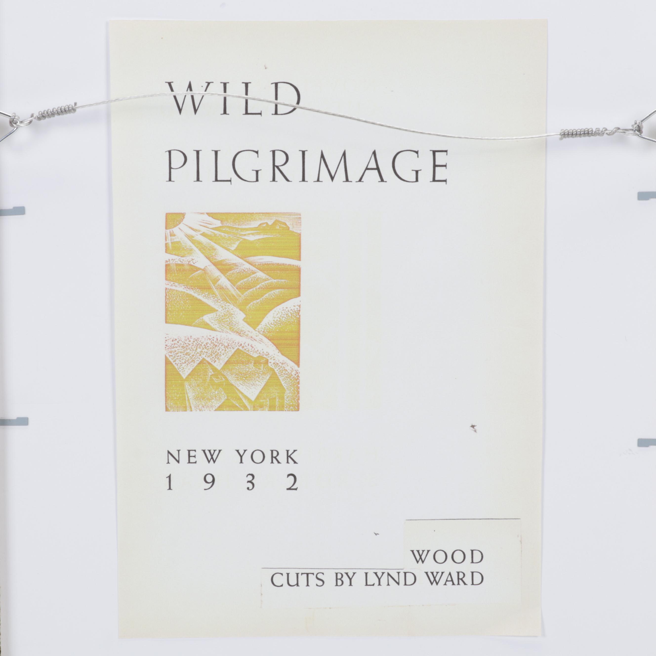 Lynd Ward Art Deco Woodcut From "Wild Pilgrimage," 1932