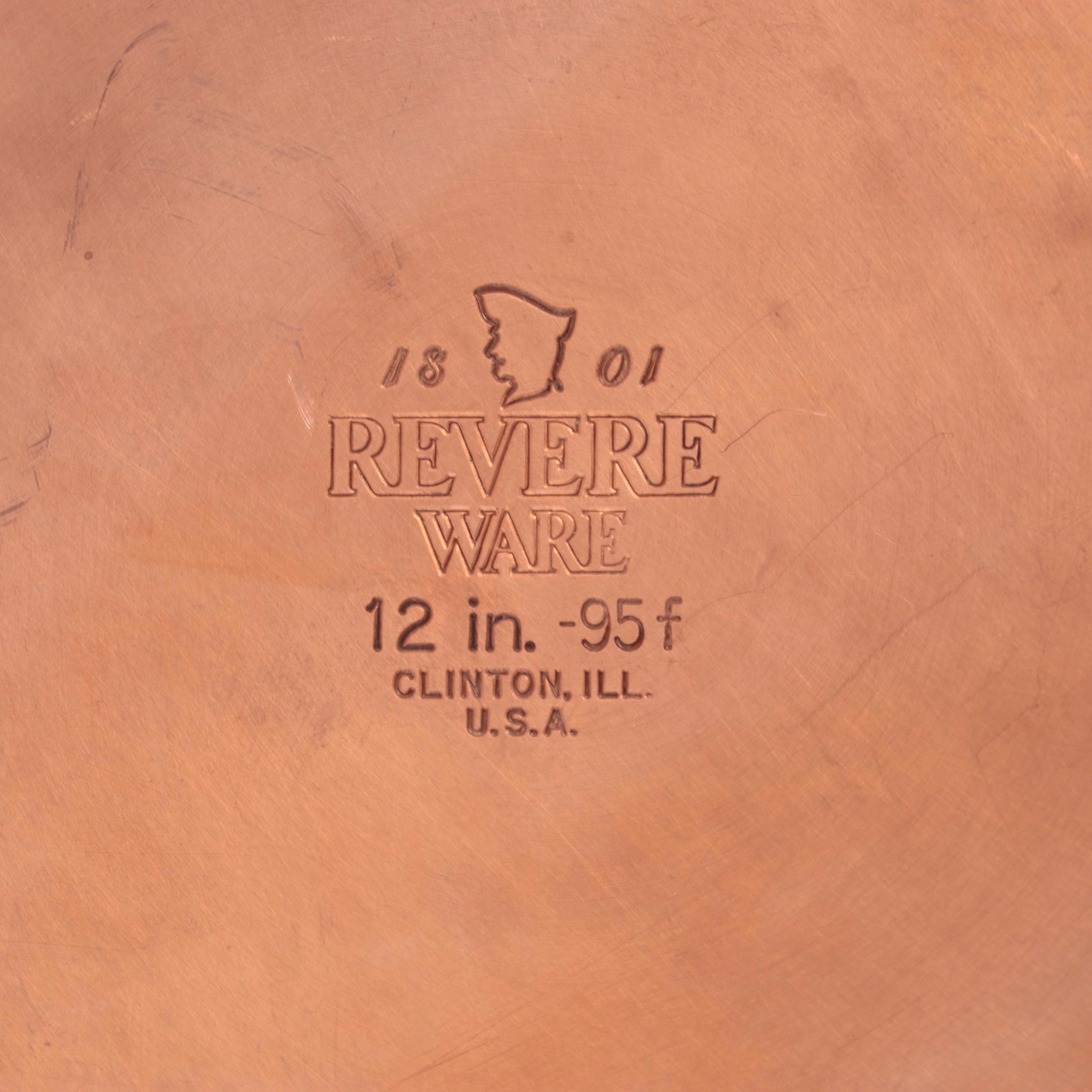 Revere Ware Pots and Pans with Rasting Pan