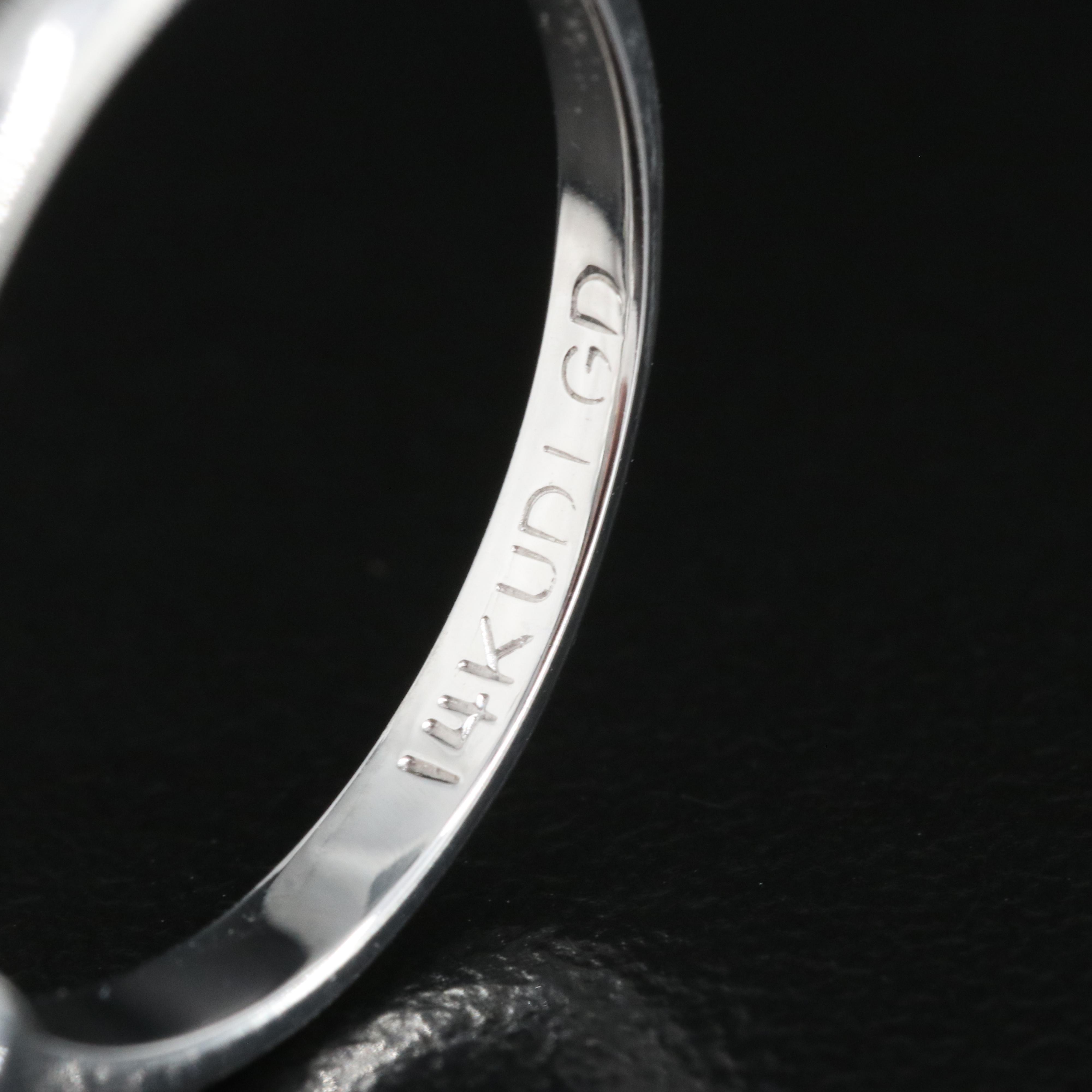 14K 1.50 CT Lab Grown Diamond Solitaire Ring