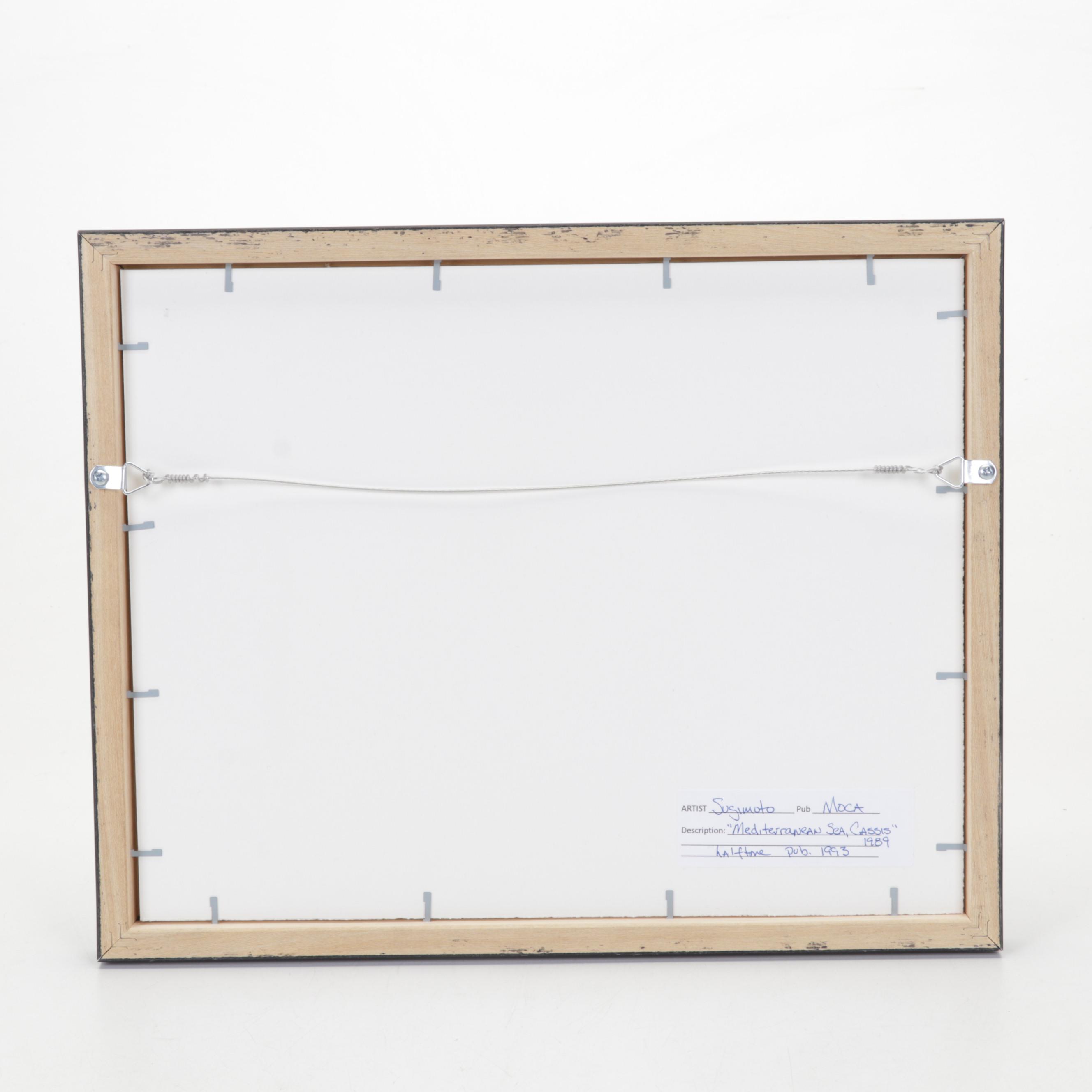 Sugimoto Hiroshi Halftone "Mediterranean Sea, Cassis, 1989," 1993