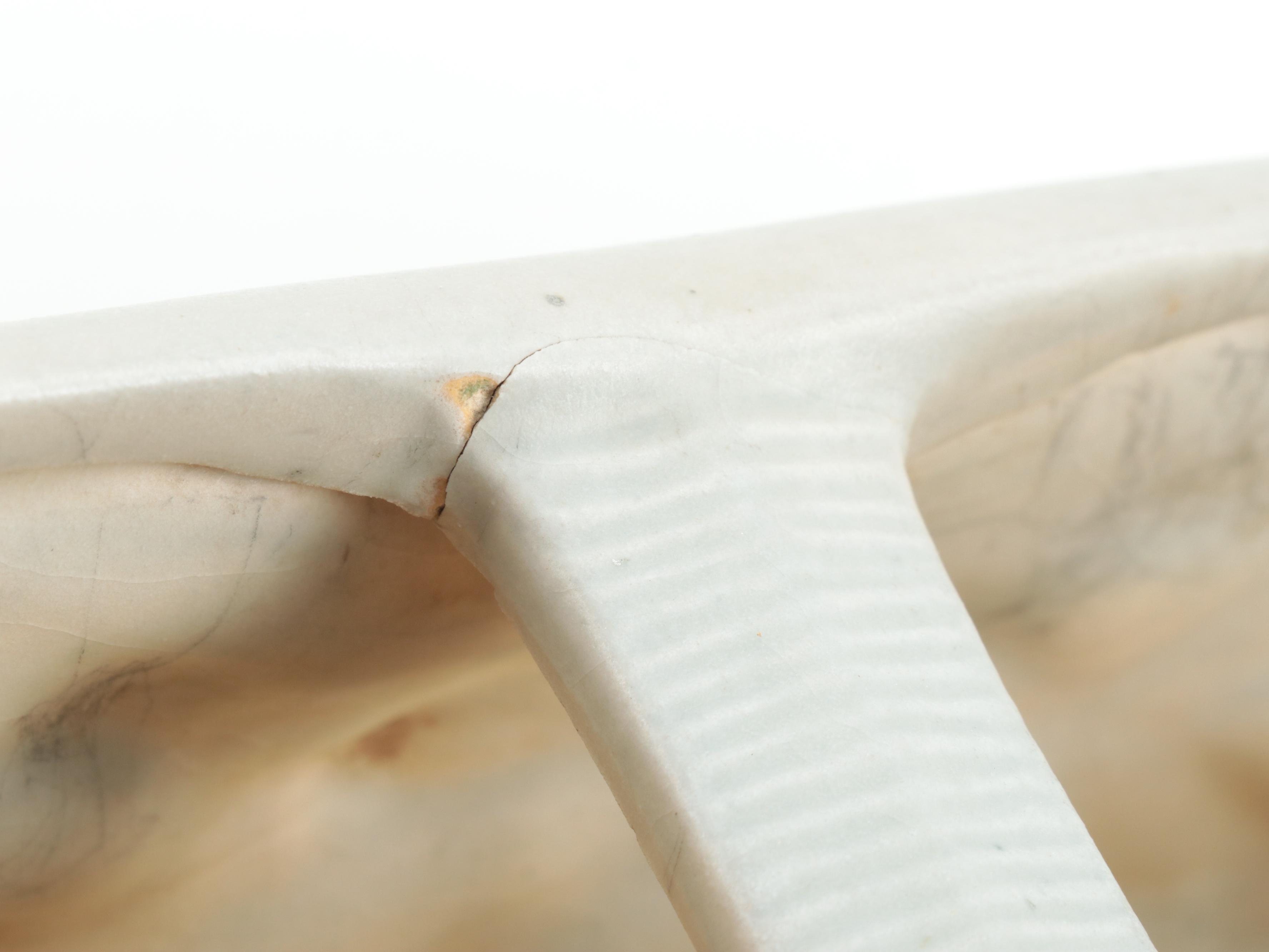 Roseville Pottery "Gardenia" Bookends and Planter Box, Mid-20th Century