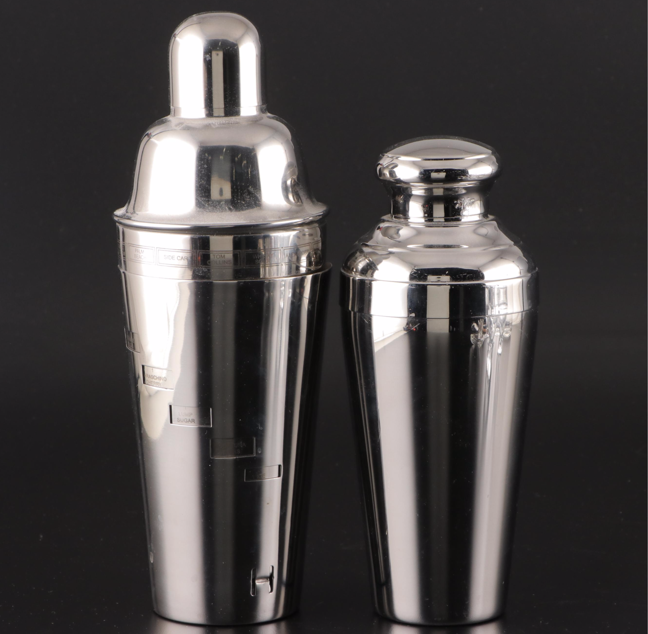 Martini Glasses, Cocktail Shakers, Cheese Tray, and More Barware and Accessories