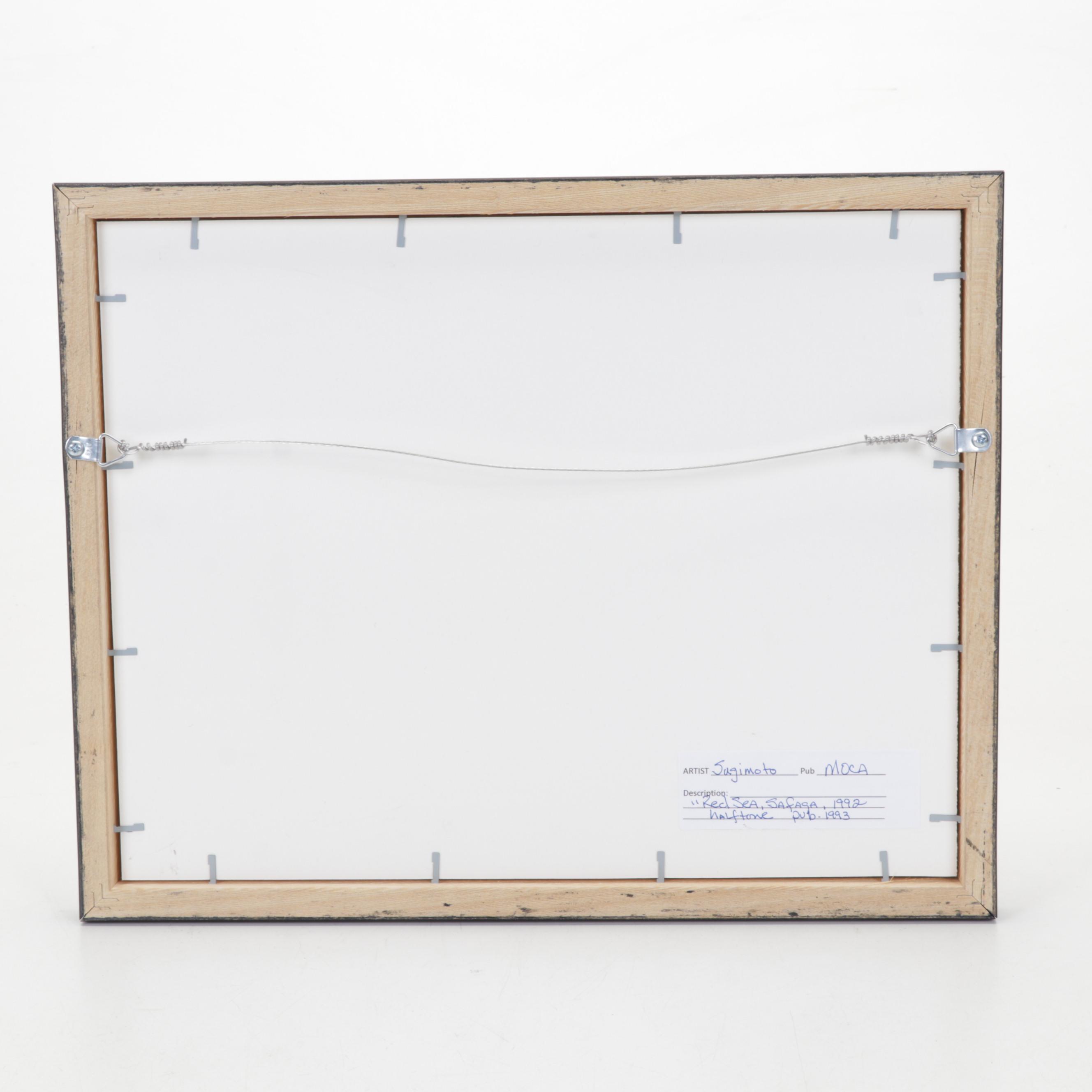 Sugimoto Hiroshi Halftone "Red Sea, Safaga, 1992," 1993