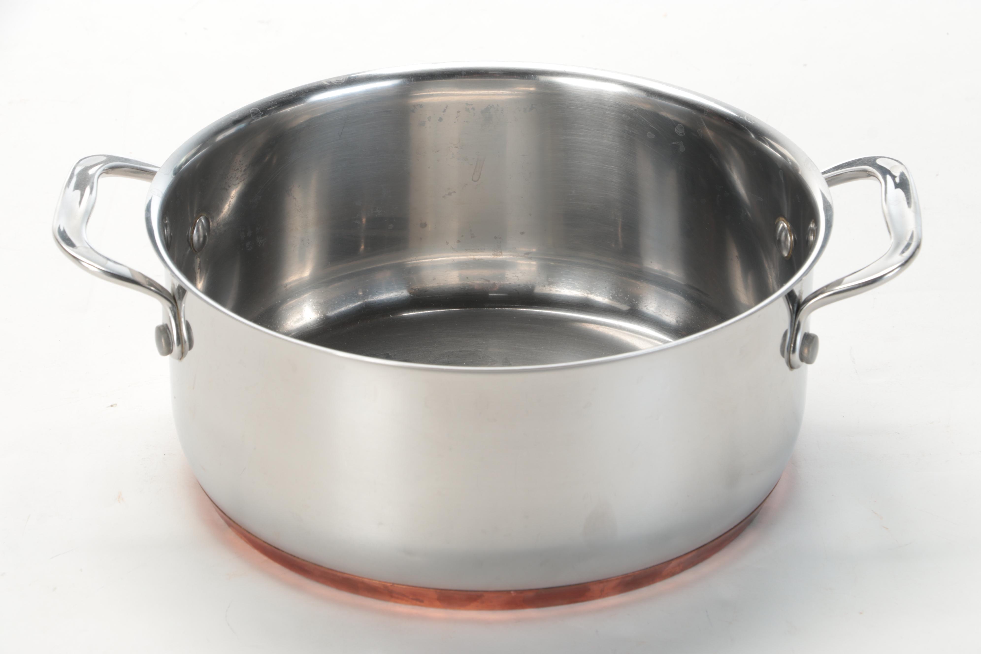 Chefmate Pots and Pans with Martha Stewart Collection Cutlery Set