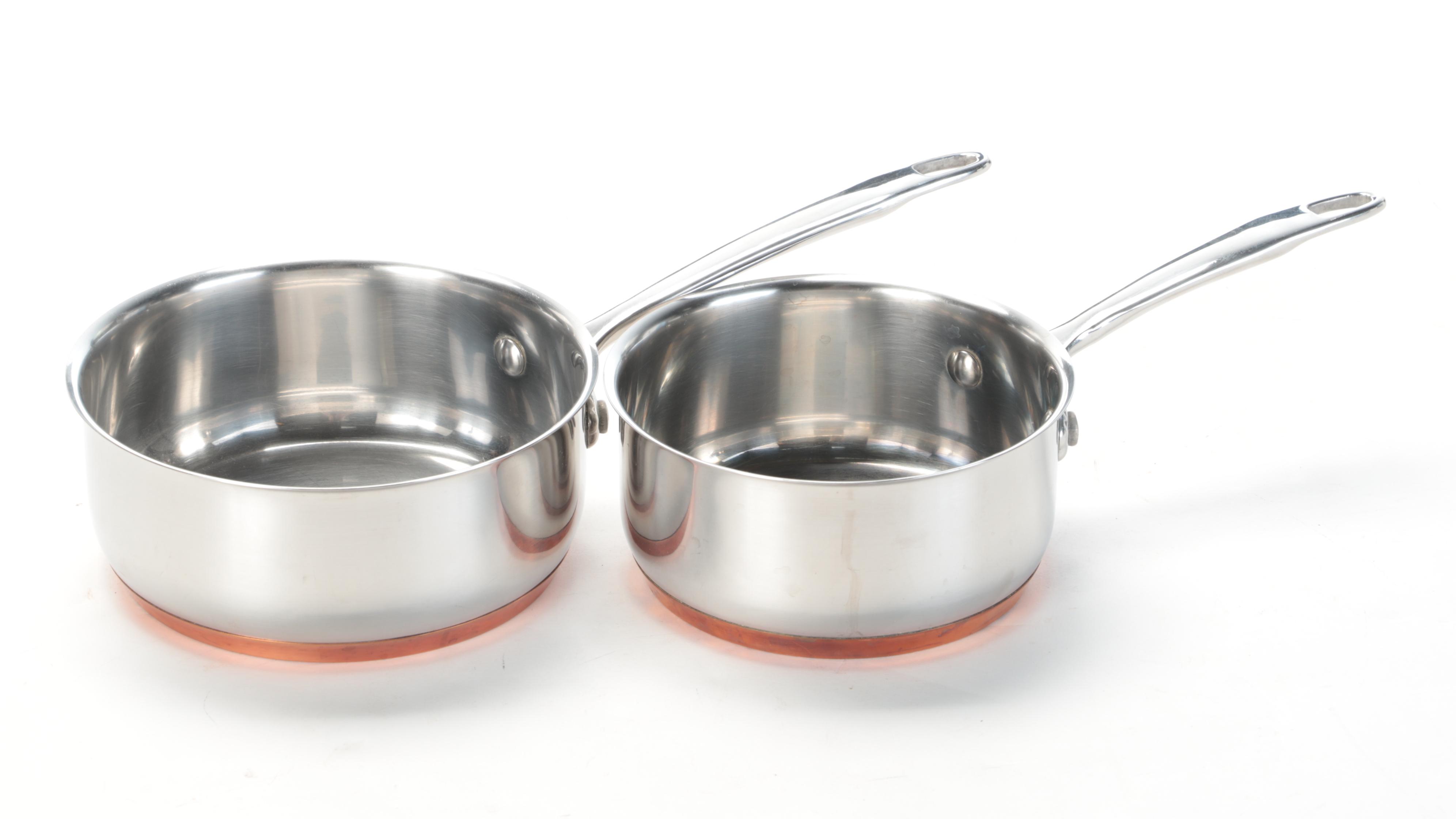 Chefmate Pots and Pans with Martha Stewart Collection Cutlery Set