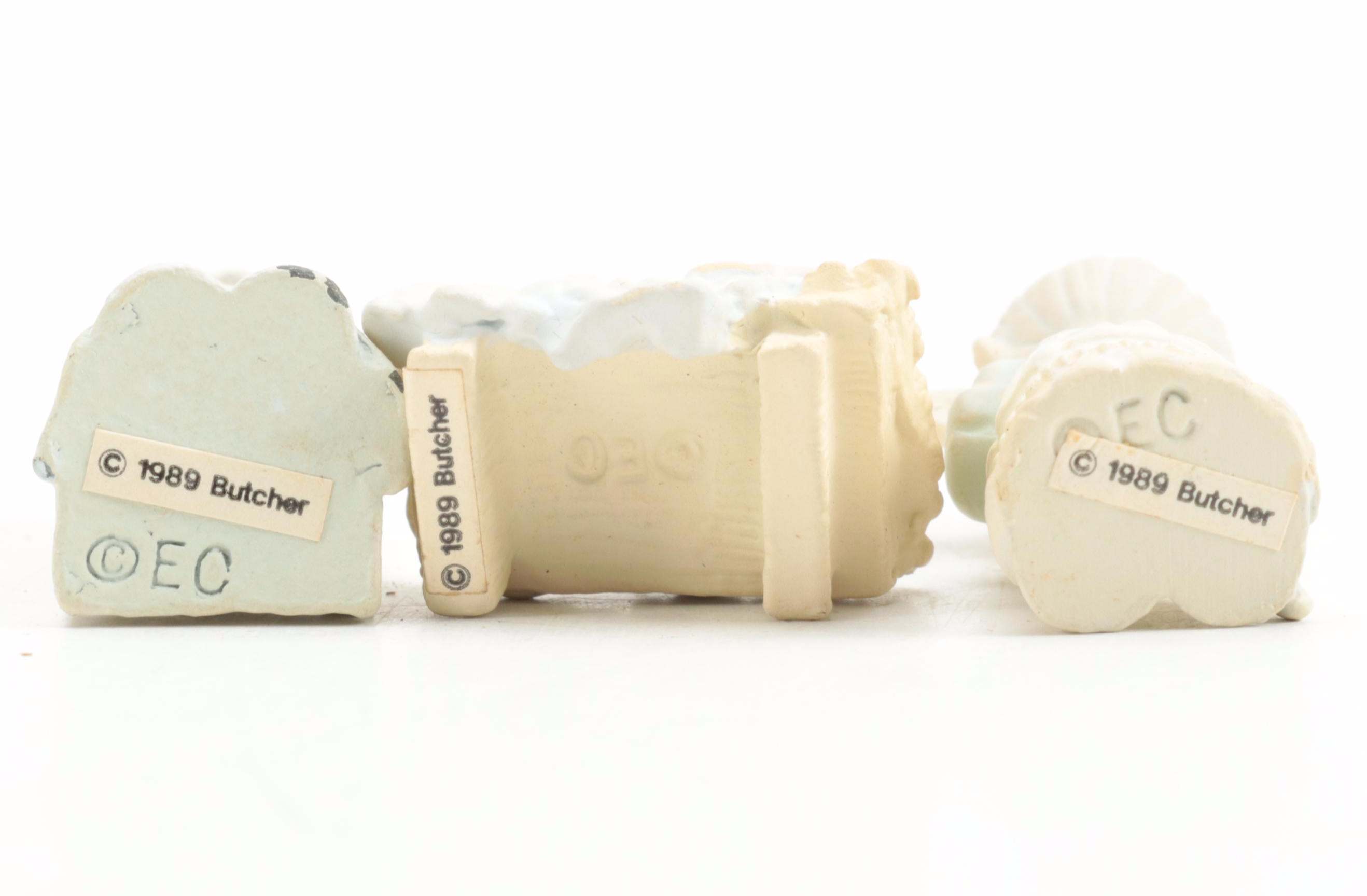 Enesco Precious Moments Nativity Set, Late 20th Century