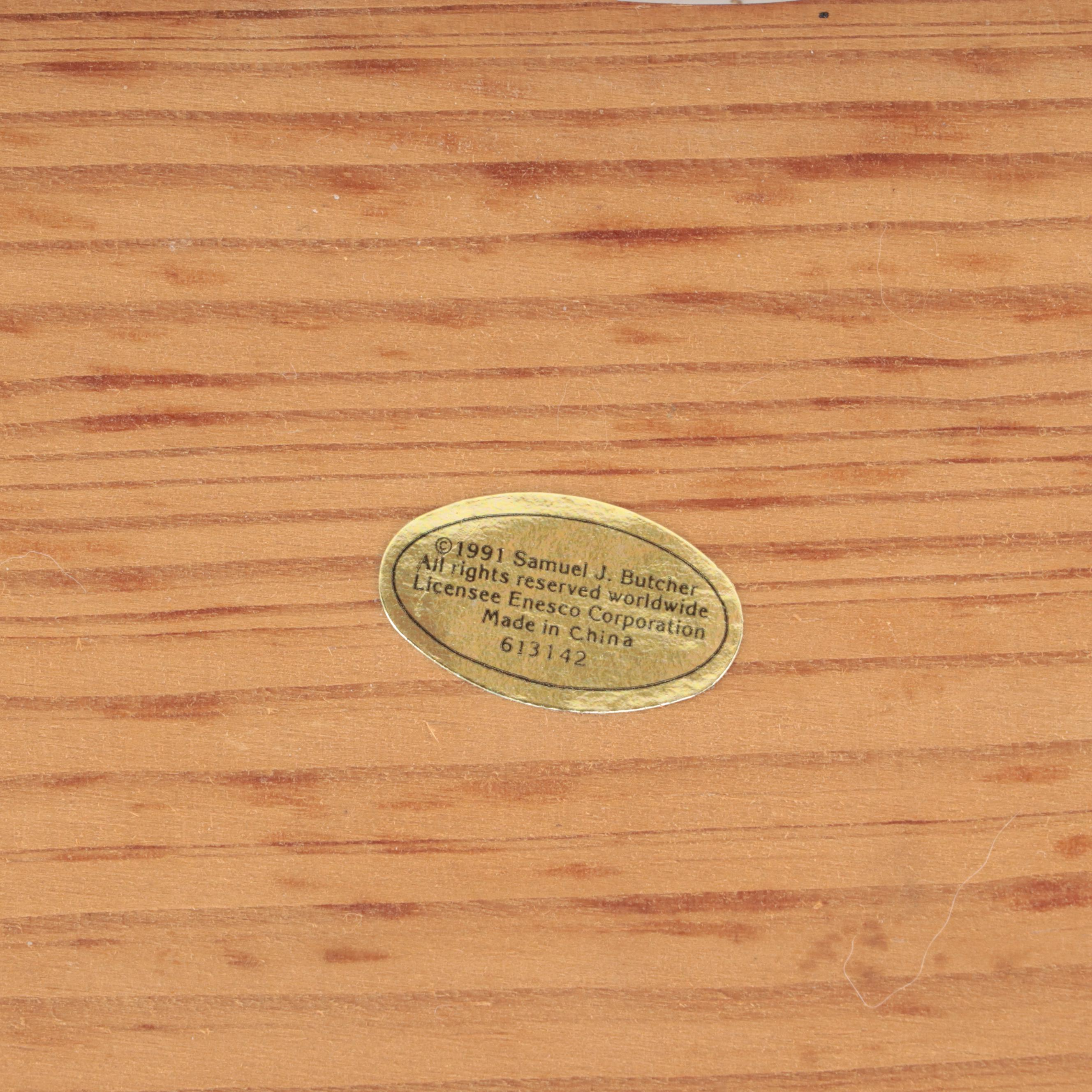 Enesco Precious Moments Nativity Set, Late 20th Century