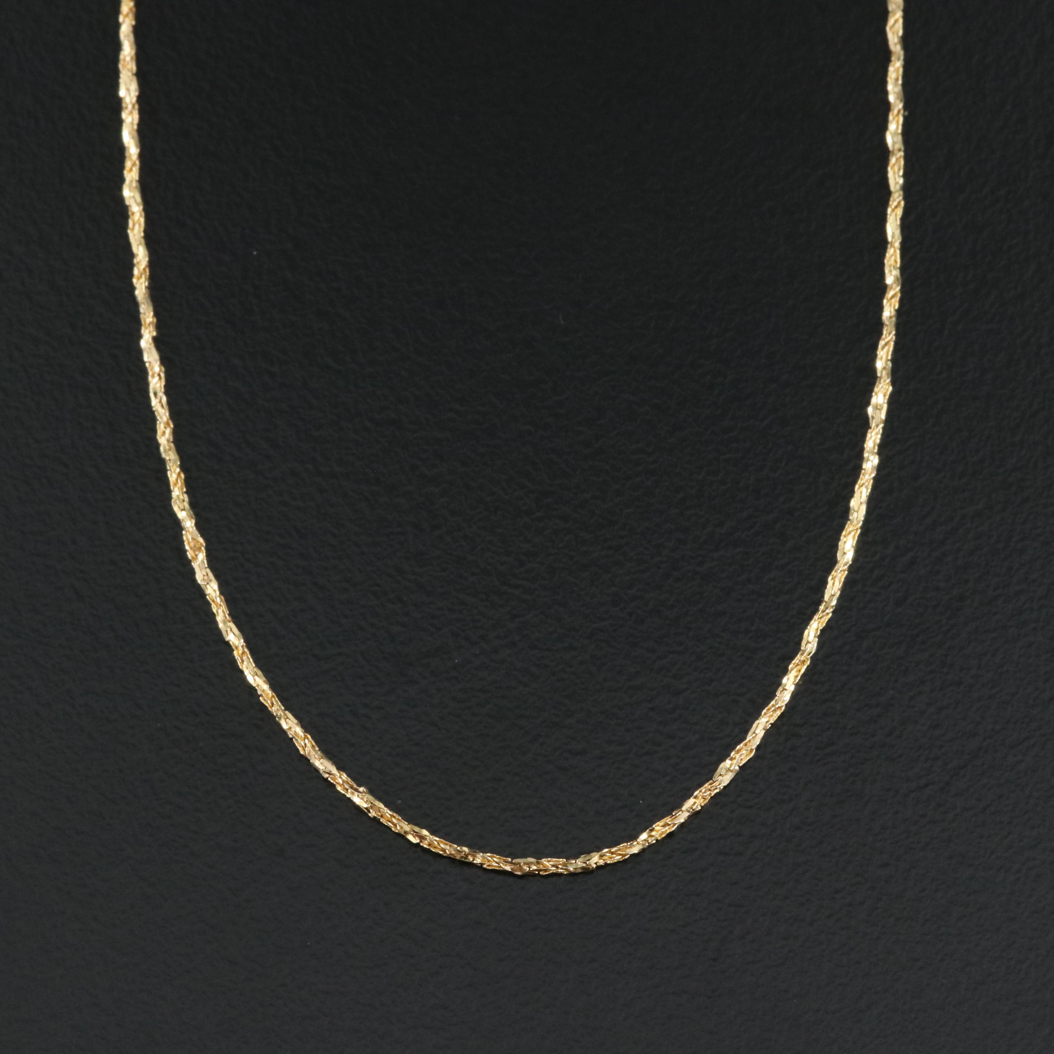 Italian 14K Fancy Link Chain