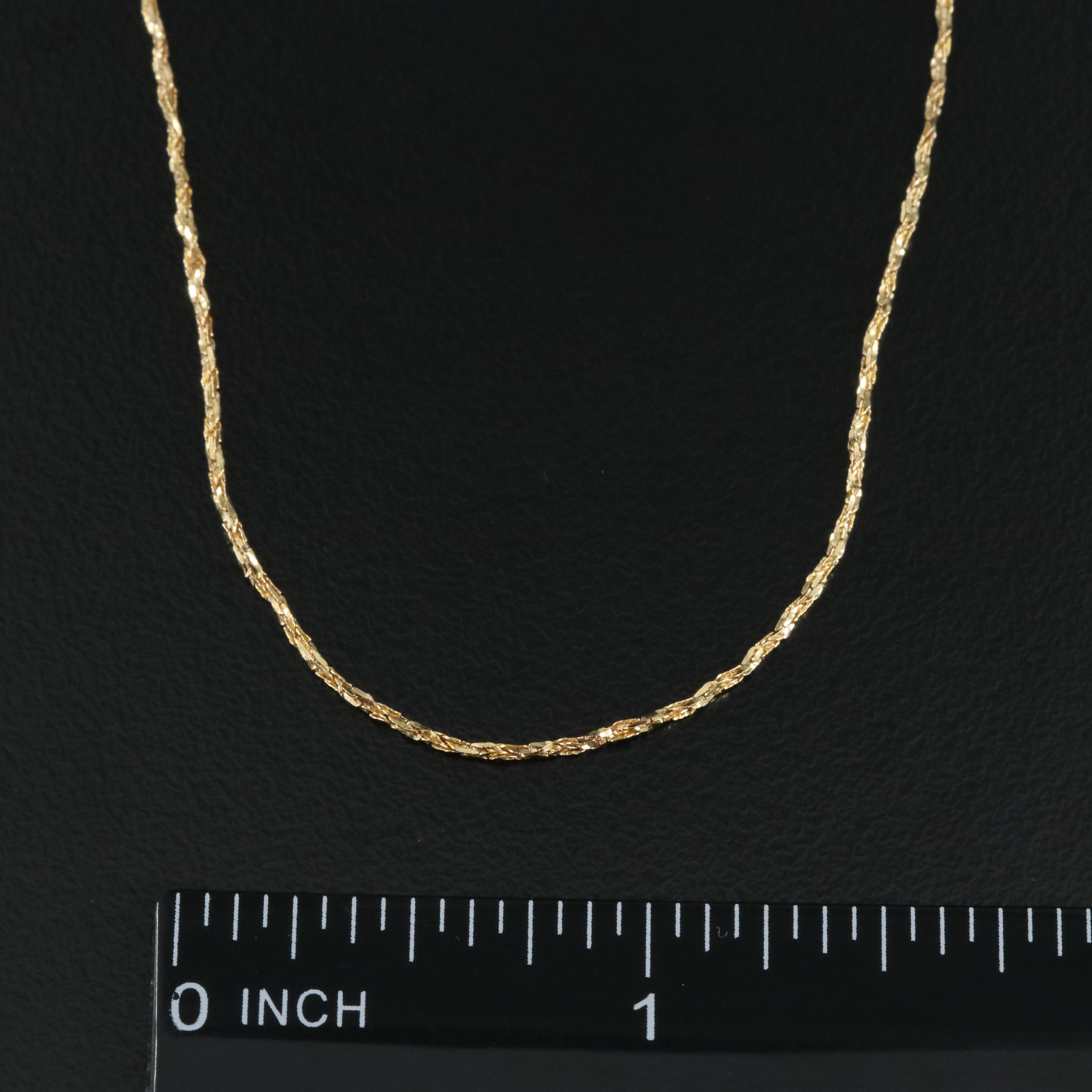 Italian 14K Fancy Link Chain