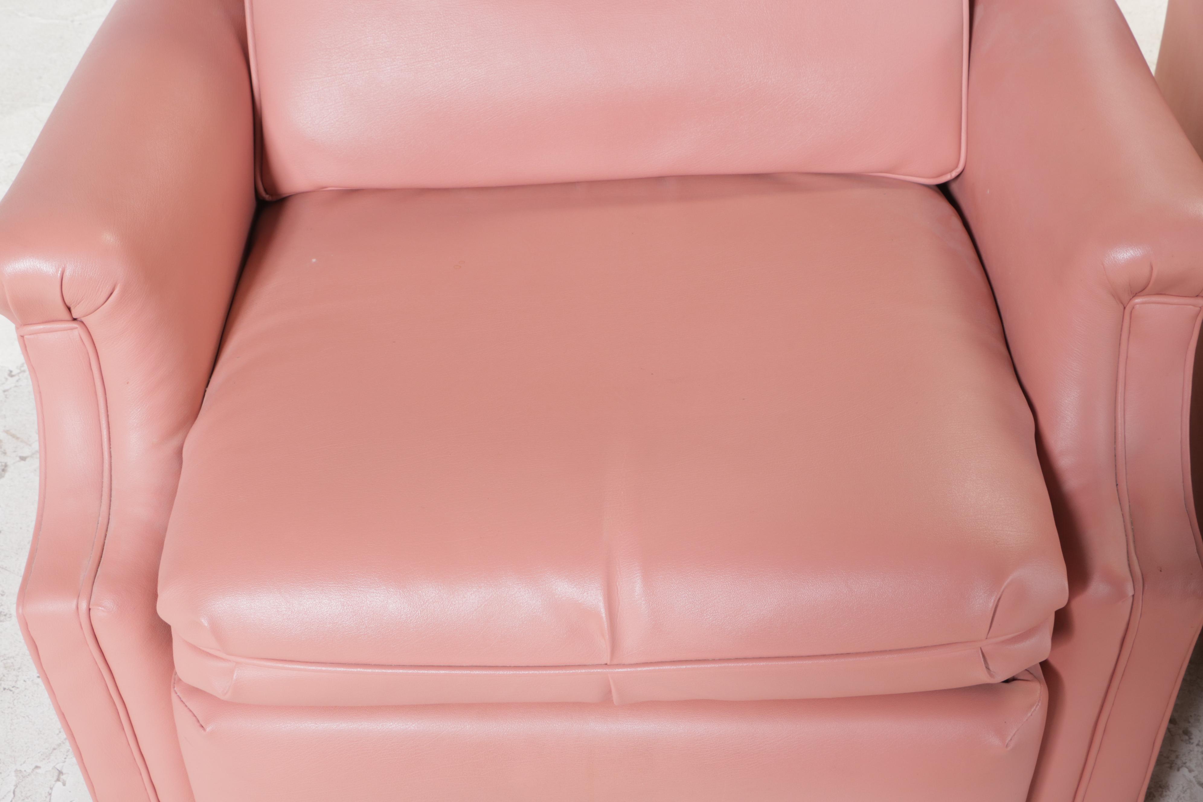 Pair of BarcaLounger Vinyl Recliners, Late 20th Century