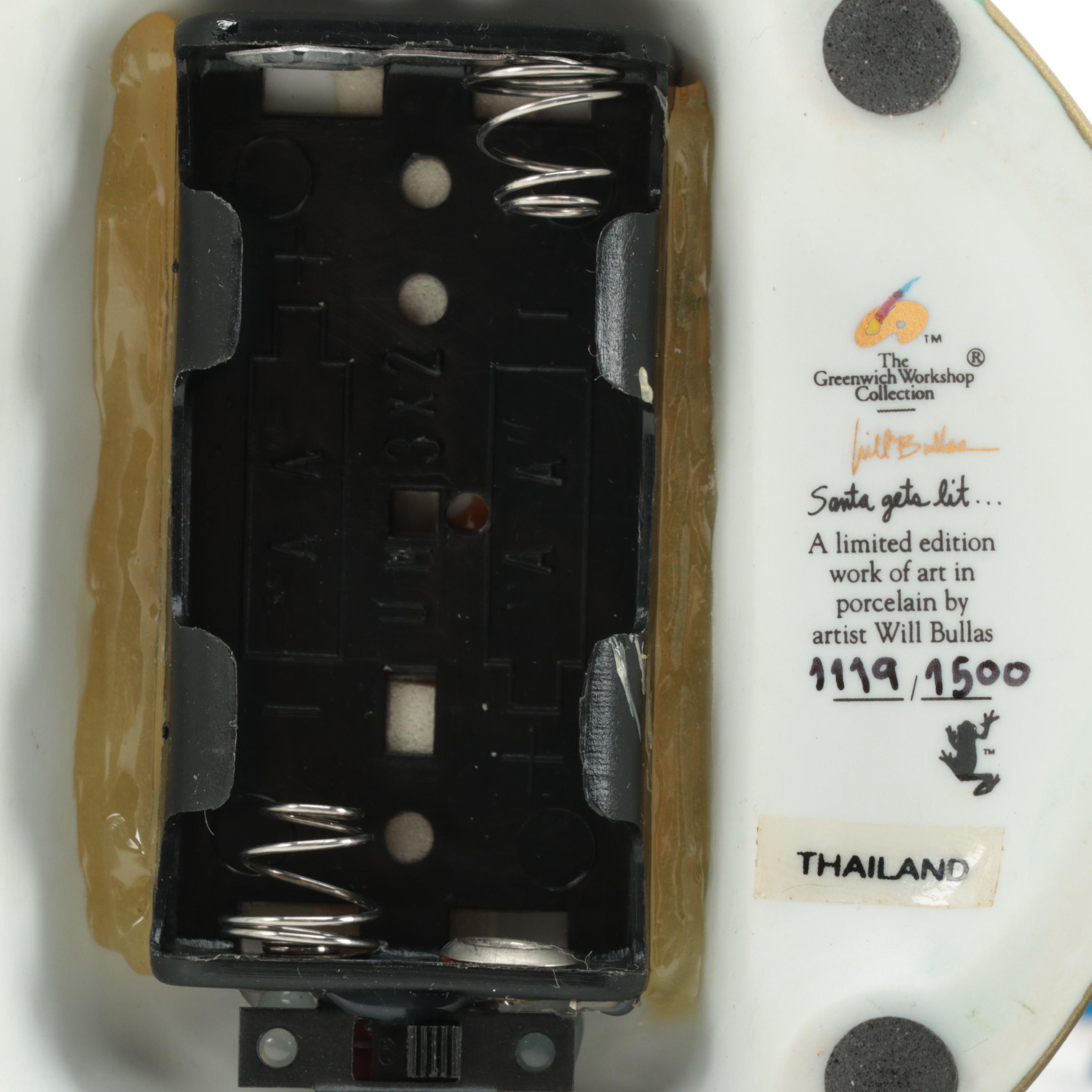 Signed Will Bullas Greenwich Workshop Collection Porcelain Goose Figurines