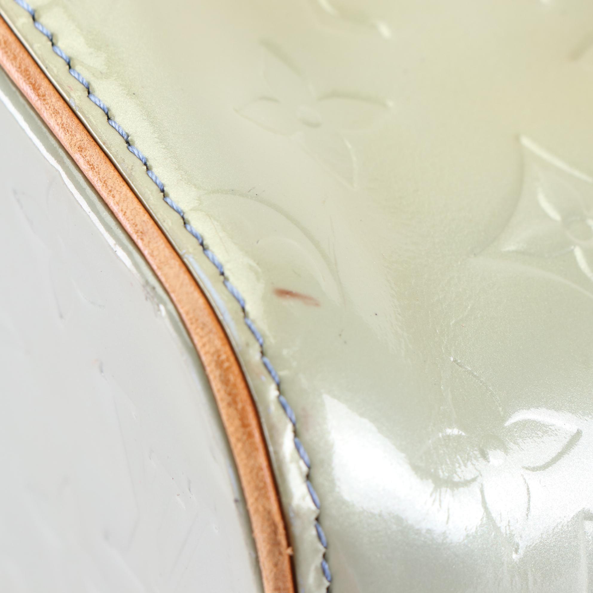 Louis Vuitton Houston Shoulder Bag in Monogram Vernis and Vachetta Leather