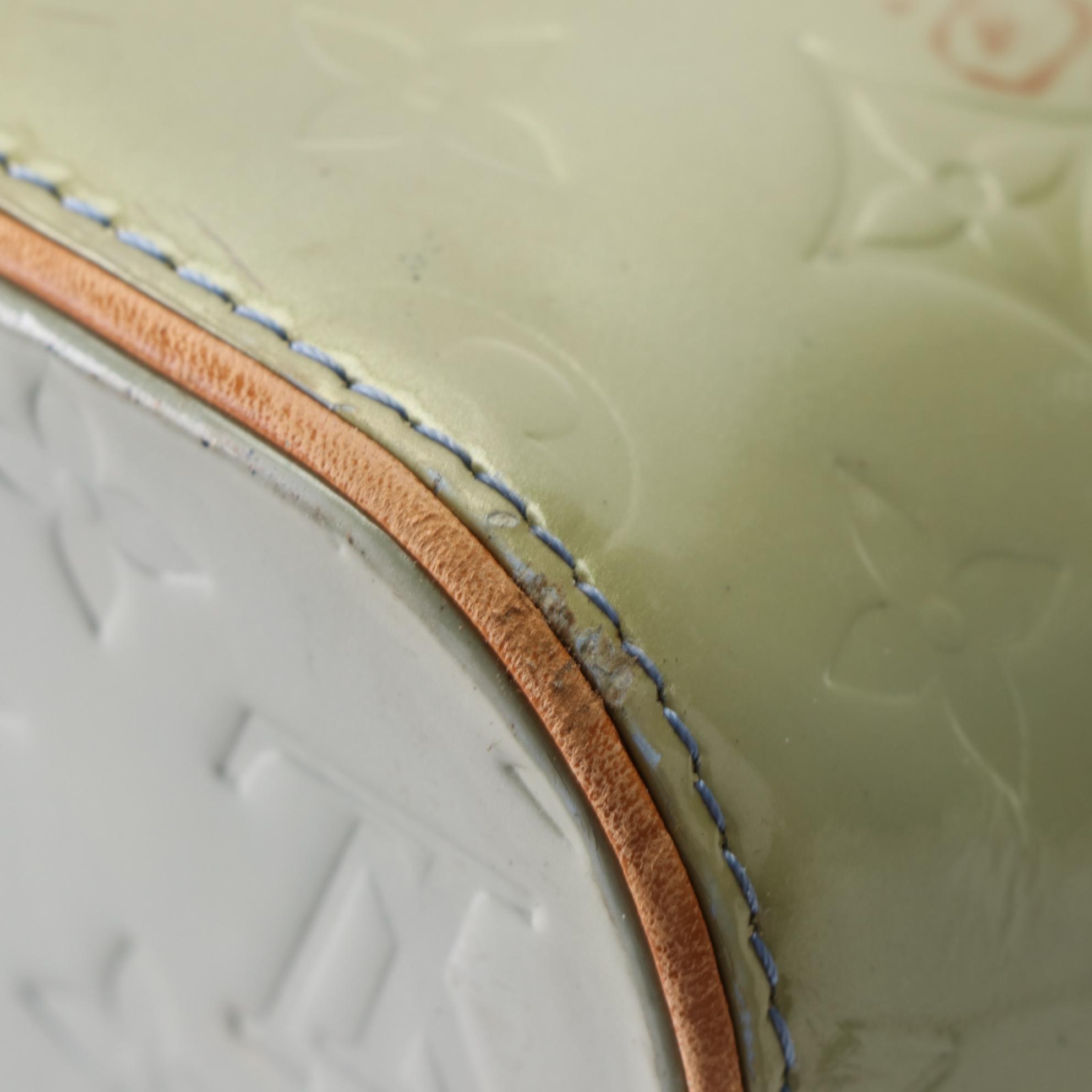 Louis Vuitton Houston Shoulder Bag in Monogram Vernis and Vachetta Leather